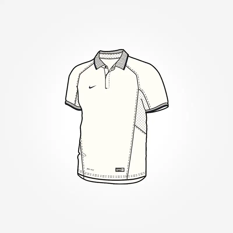 043 | Nike Hitmark White Cricket Uniform