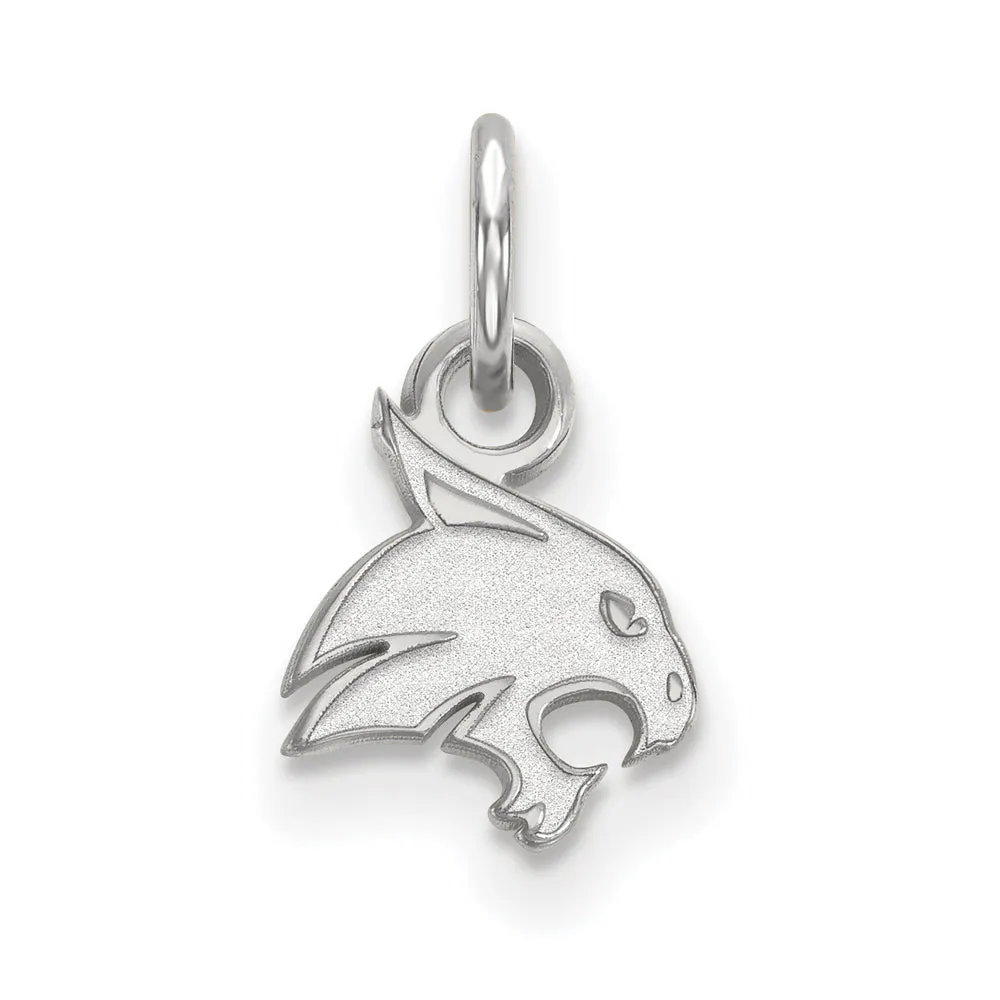 10k White Gold Texas State XS (Tiny) Charm or Pendant