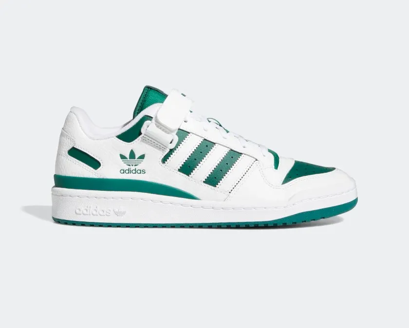 Adidas Originals Forum Low Cloud White Collegiate Green GY8556