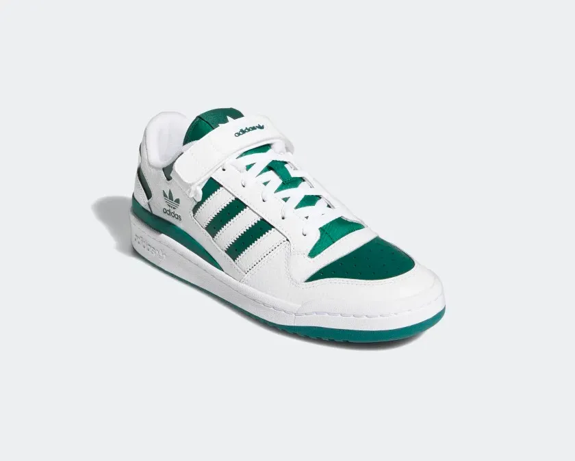 Adidas Originals Forum Low Cloud White Collegiate Green GY8556