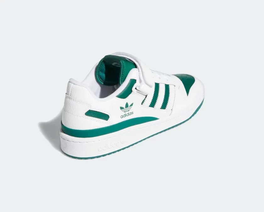 Adidas Originals Forum Low Cloud White Collegiate Green GY8556