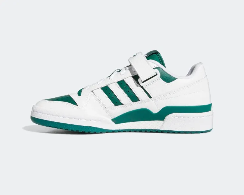 Adidas Originals Forum Low Cloud White Collegiate Green GY8556