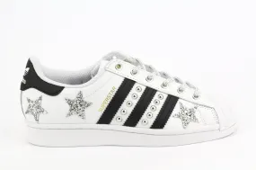 Adidas Superstar Borchie & Stelle Silver