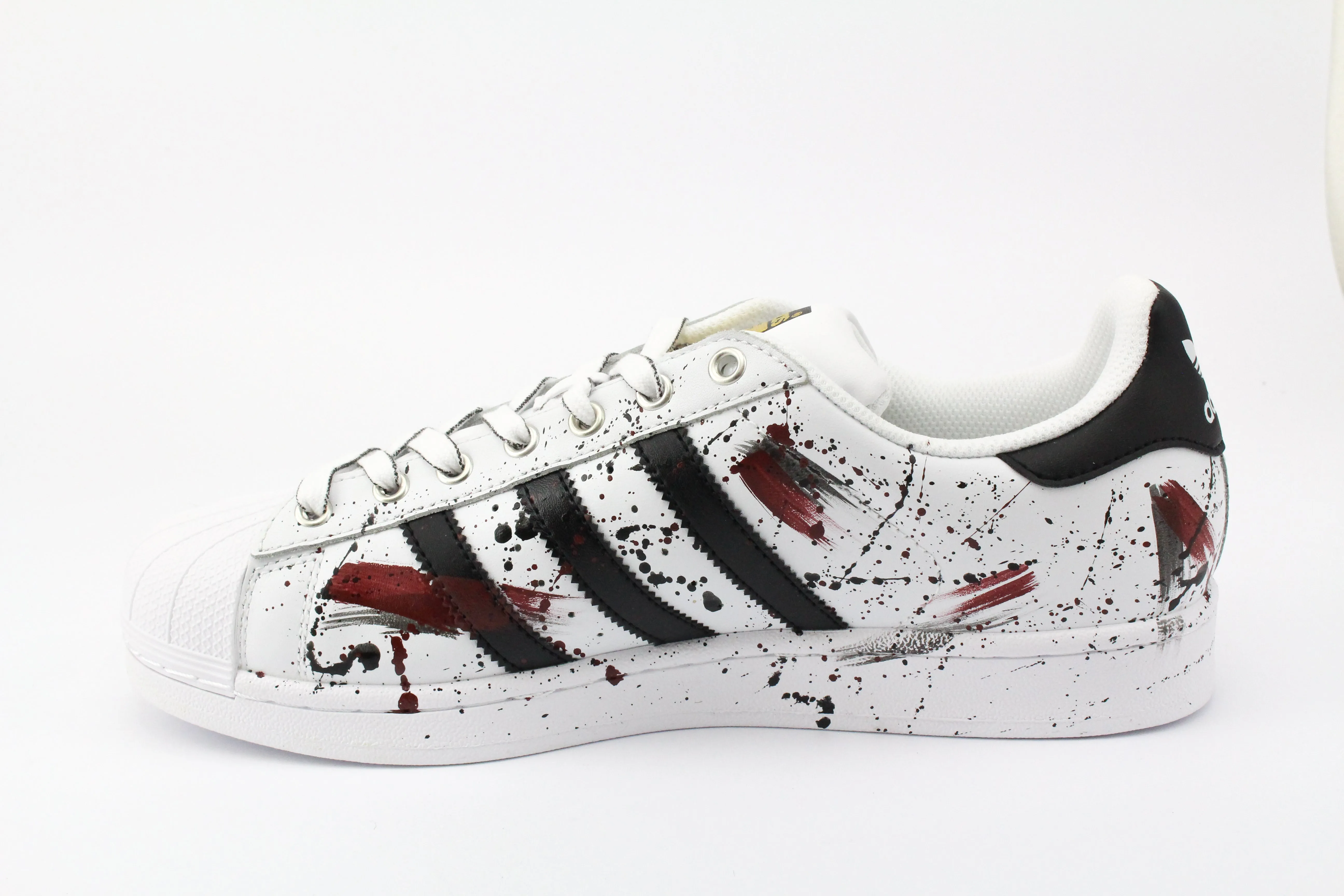 Adidas Superstar Bordeaux/ Black Vernice