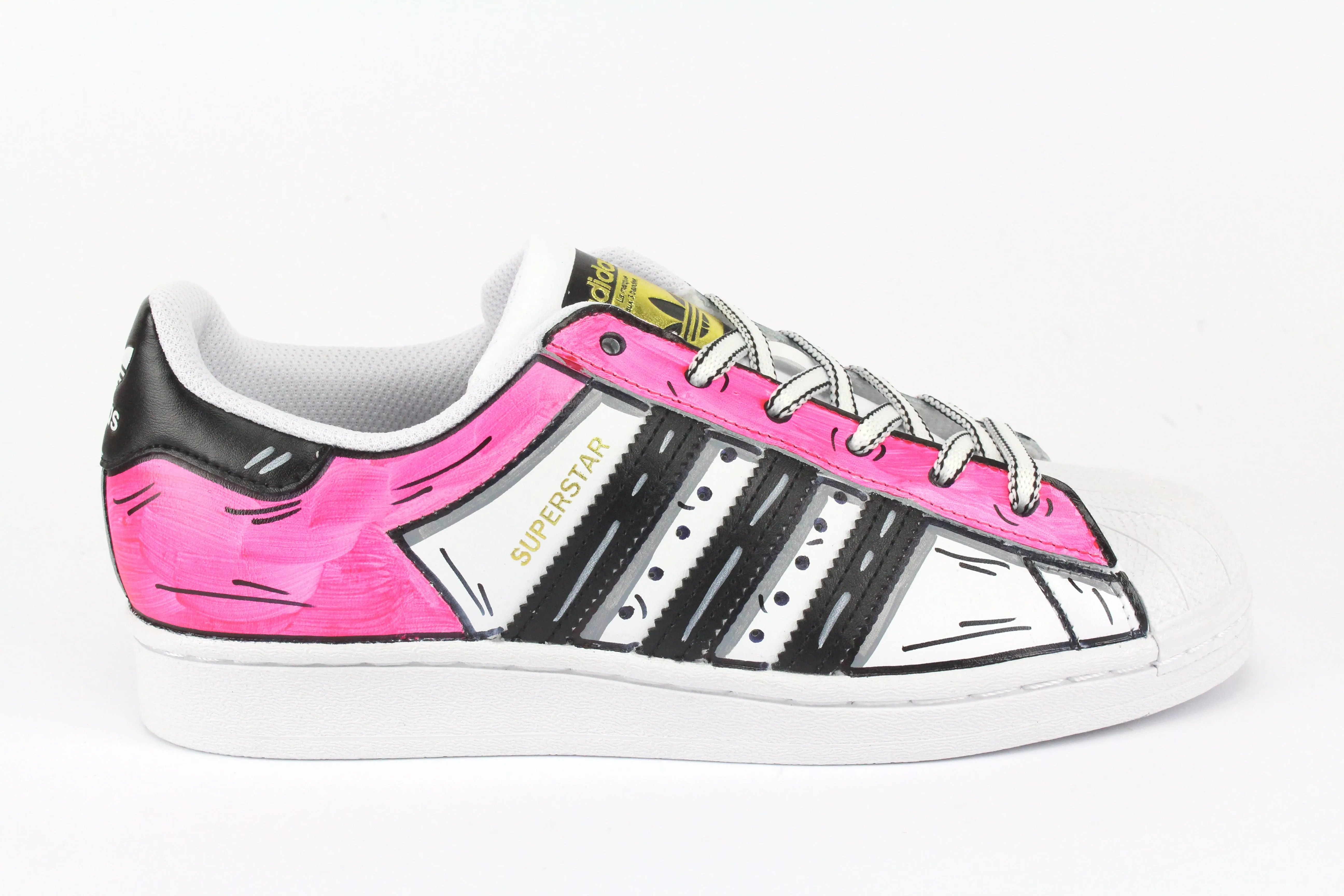 Adidas Superstar Cartoon Fuxia