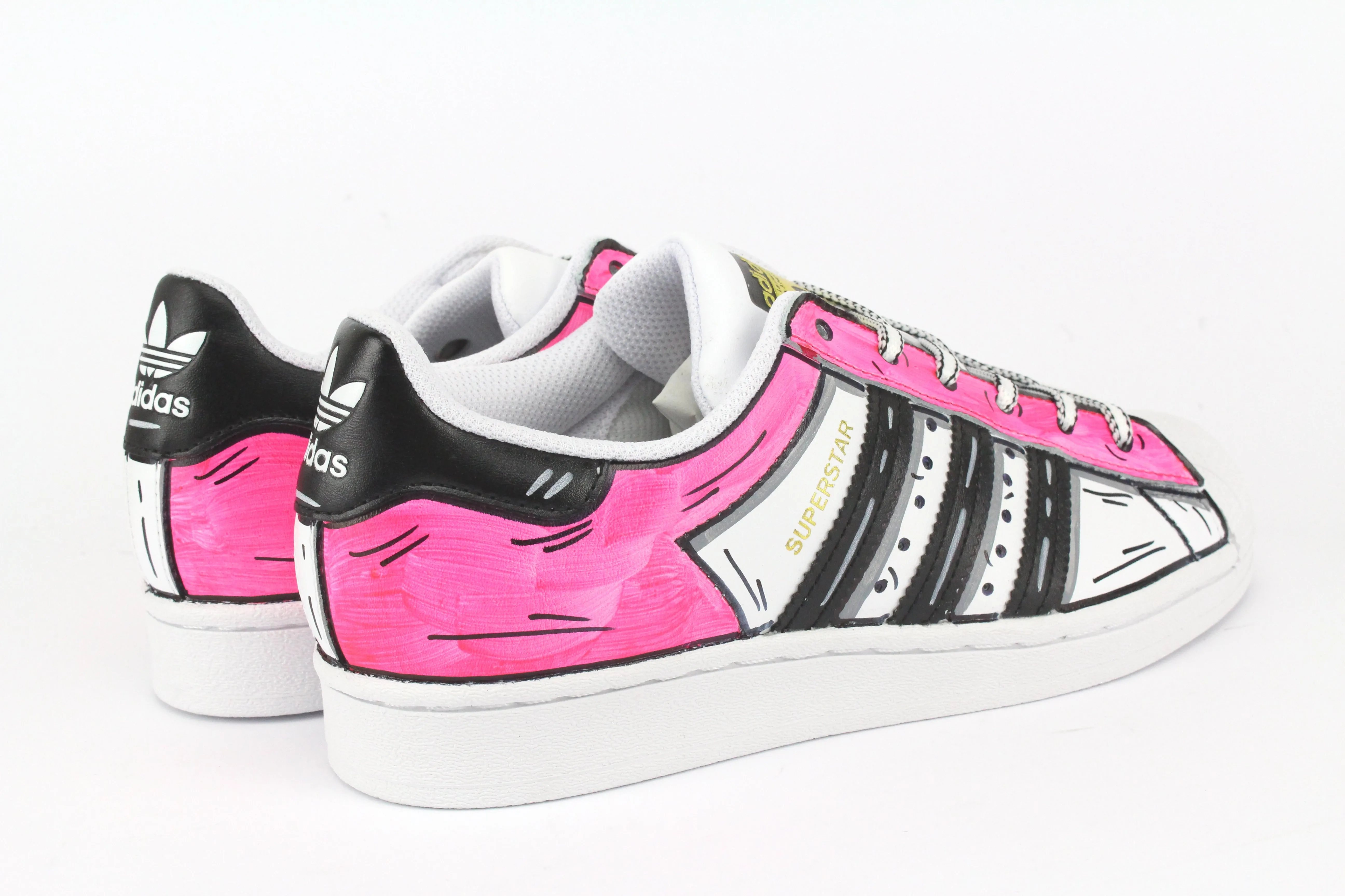 Adidas Superstar Cartoon Fuxia