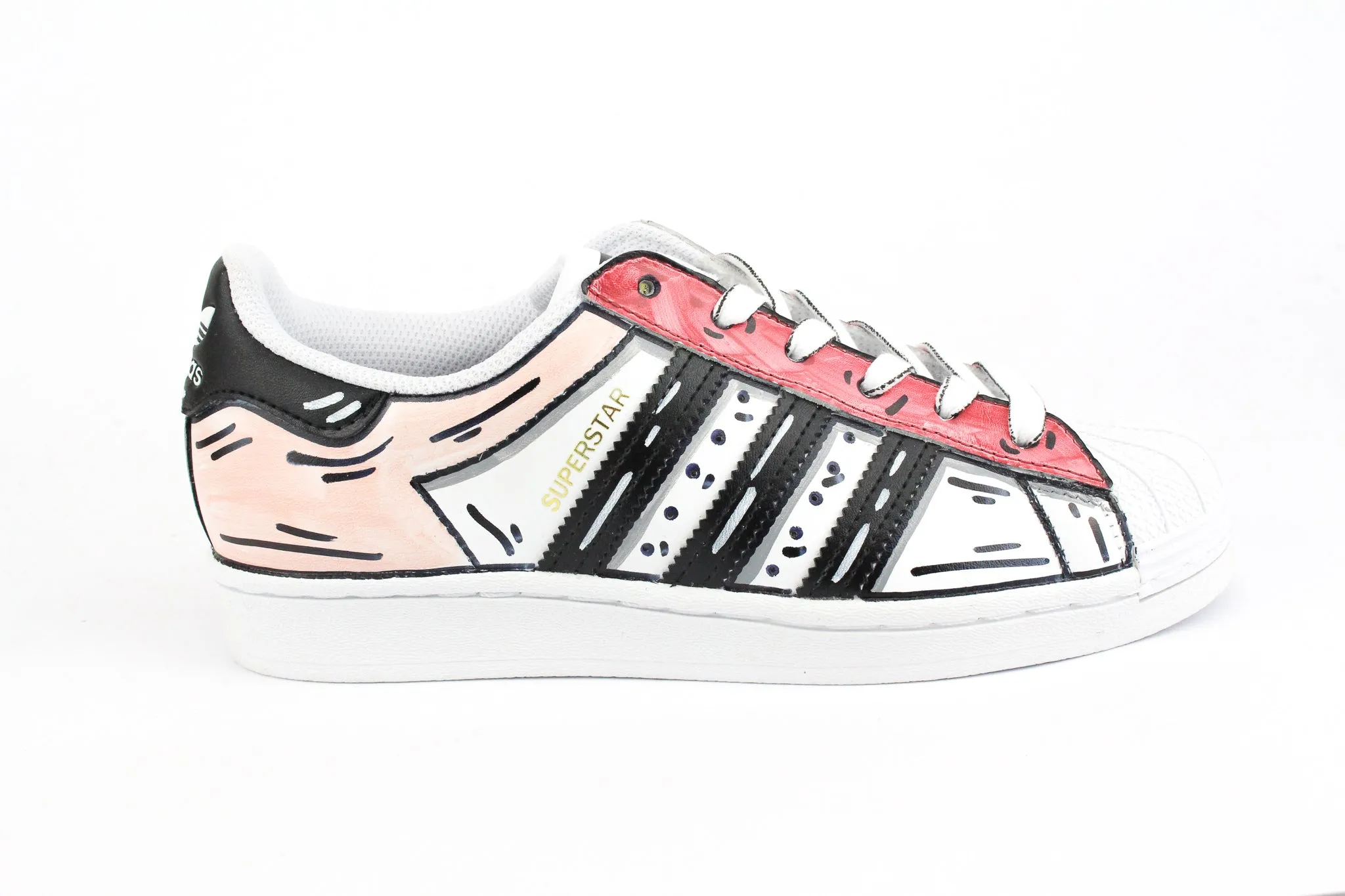 Adidas Superstar Cartoon Rosa