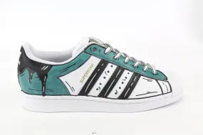 Adidas Superstar Cartoon Slime Petrolio