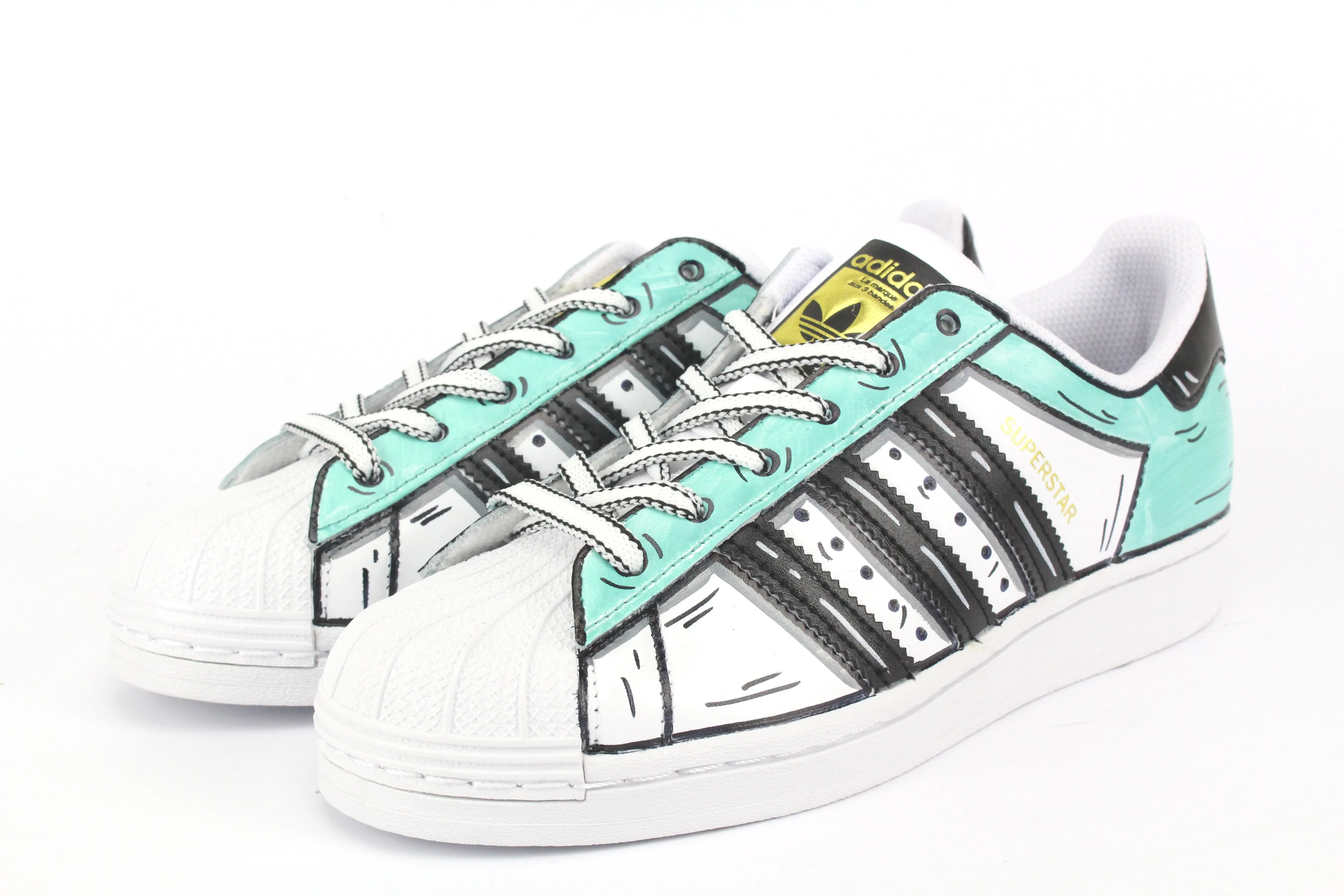 Adidas Superstar Cartoon Tiffany