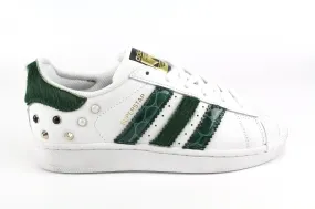 Adidas Superstar Cavallino Verde Cocco & Borchie