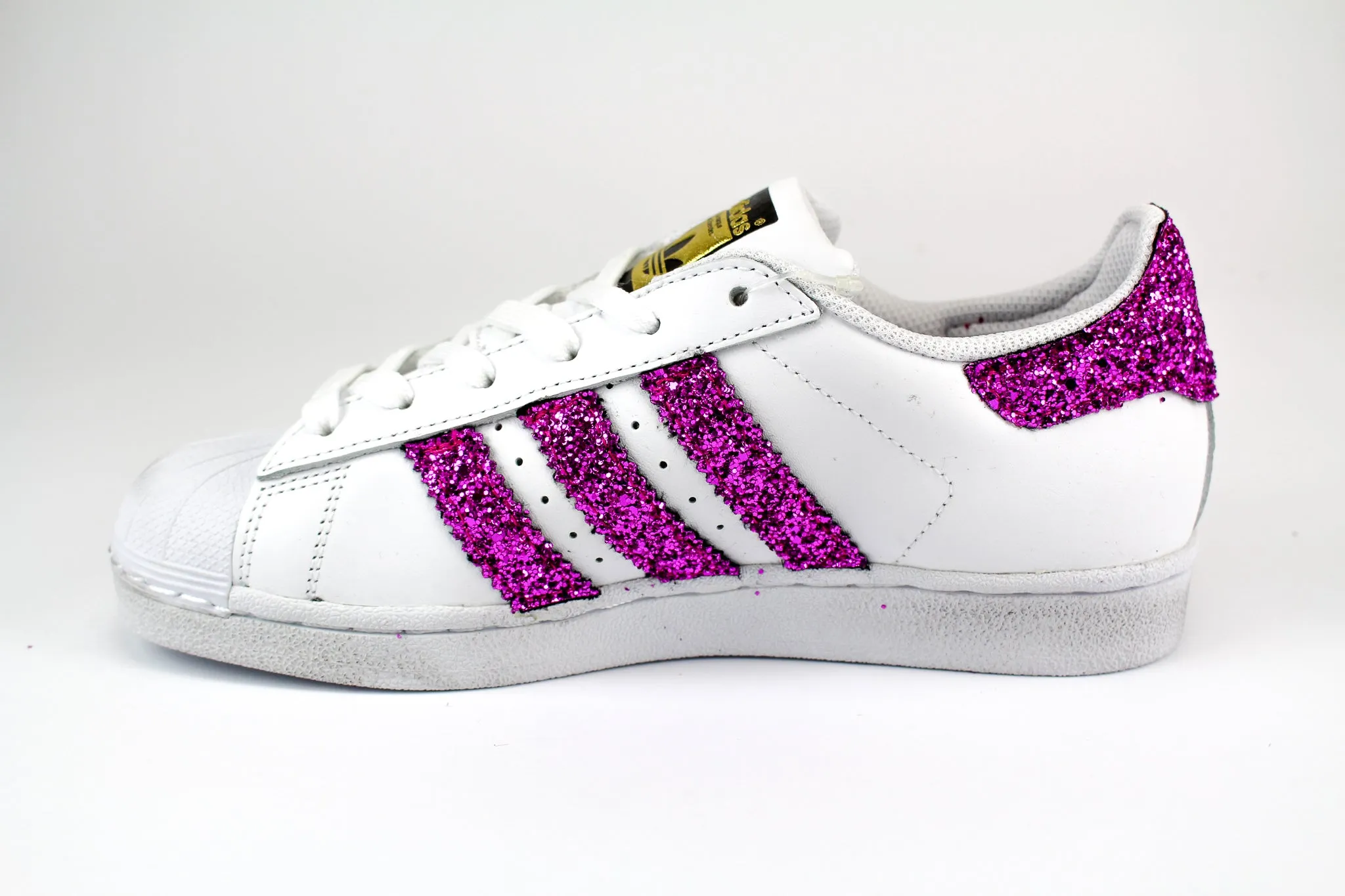 Adidas Superstar Fucsia Glitter