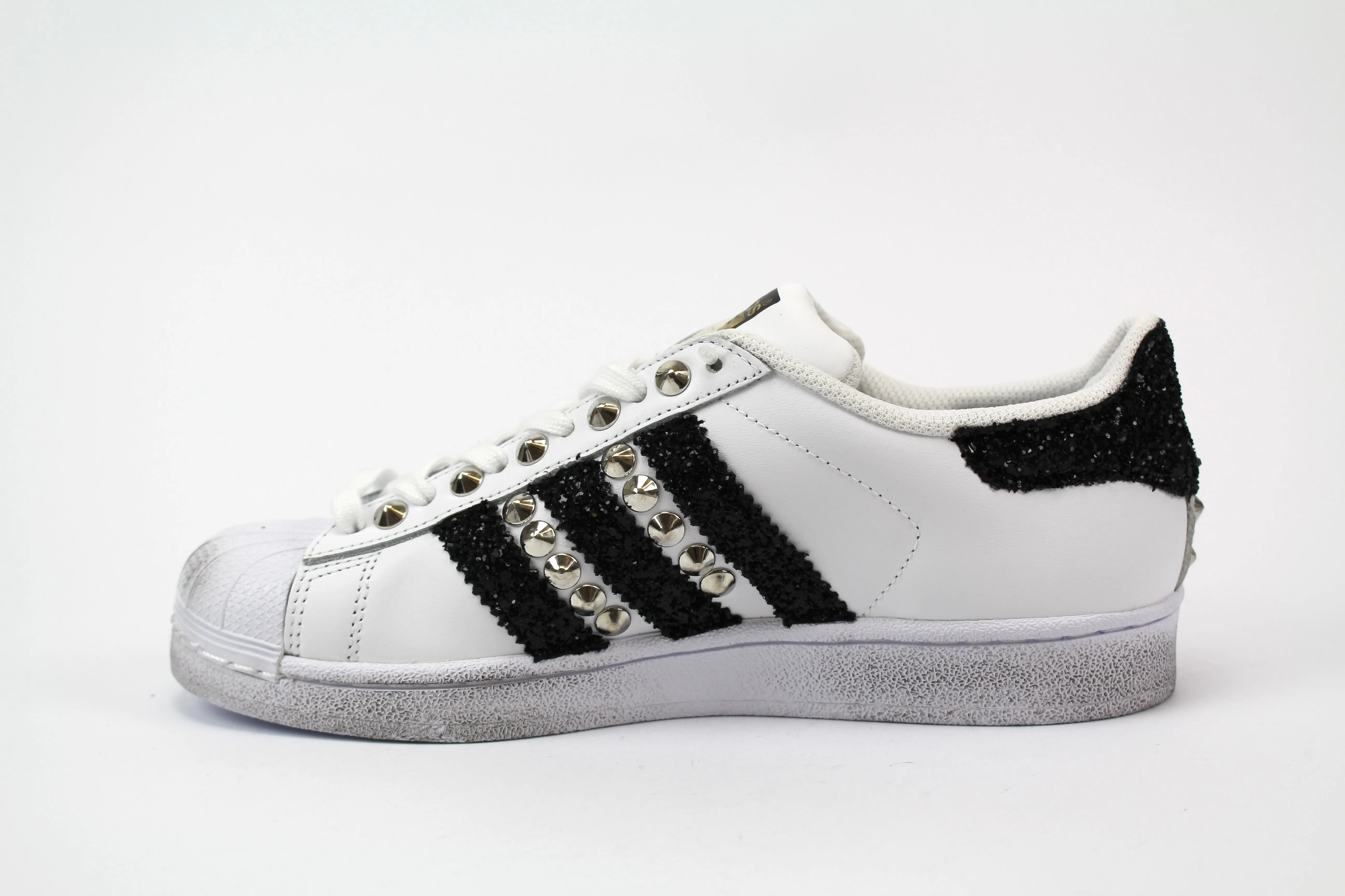 Adidas Superstar Glitter Black & Borchie