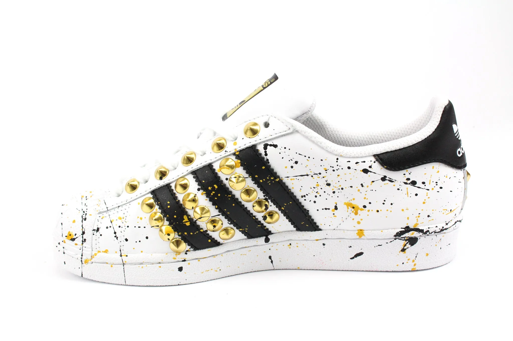 Adidas Superstar Gold Borchie & Vernice