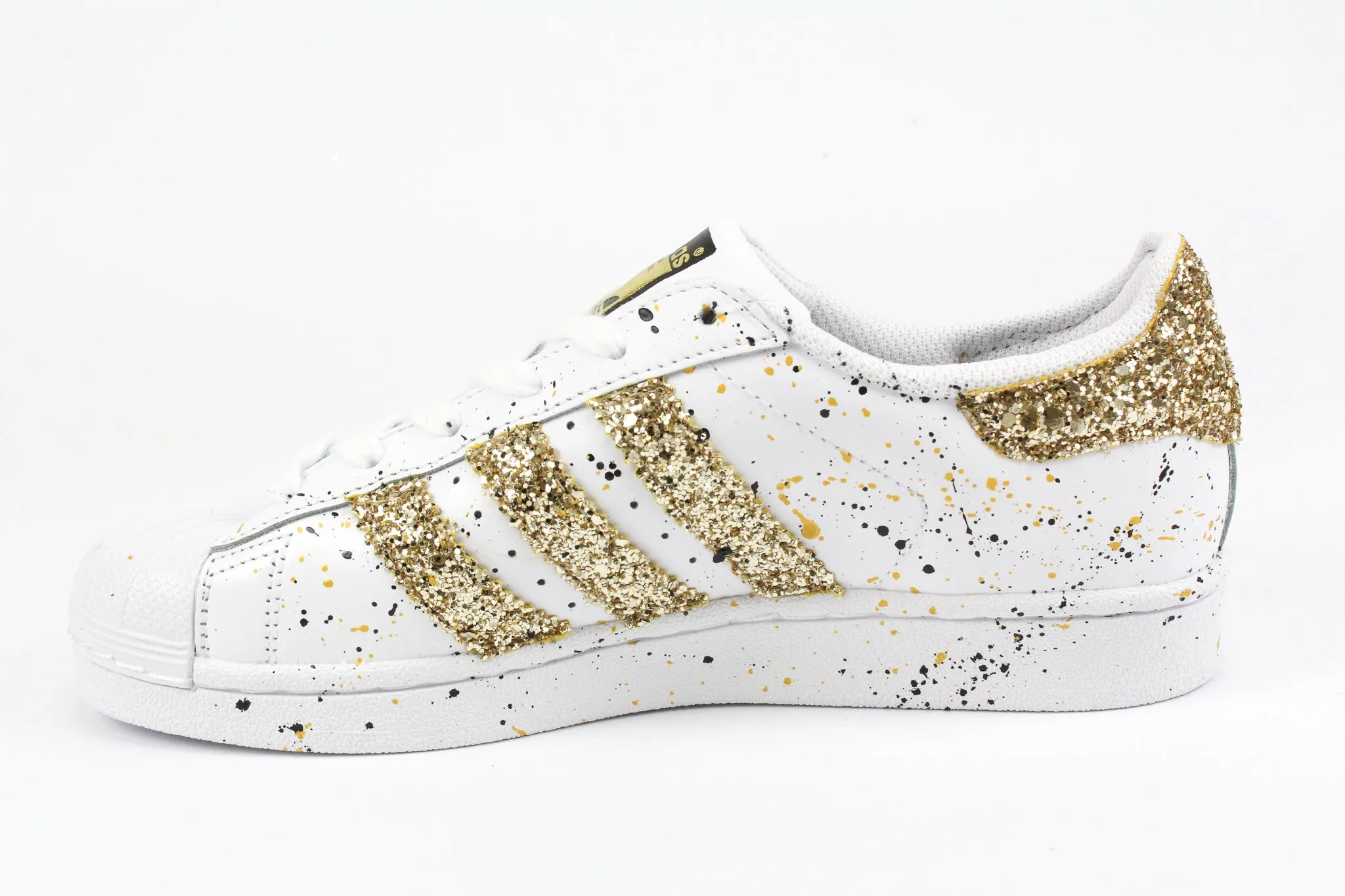 Adidas Superstar Gold Glitter & Vernice