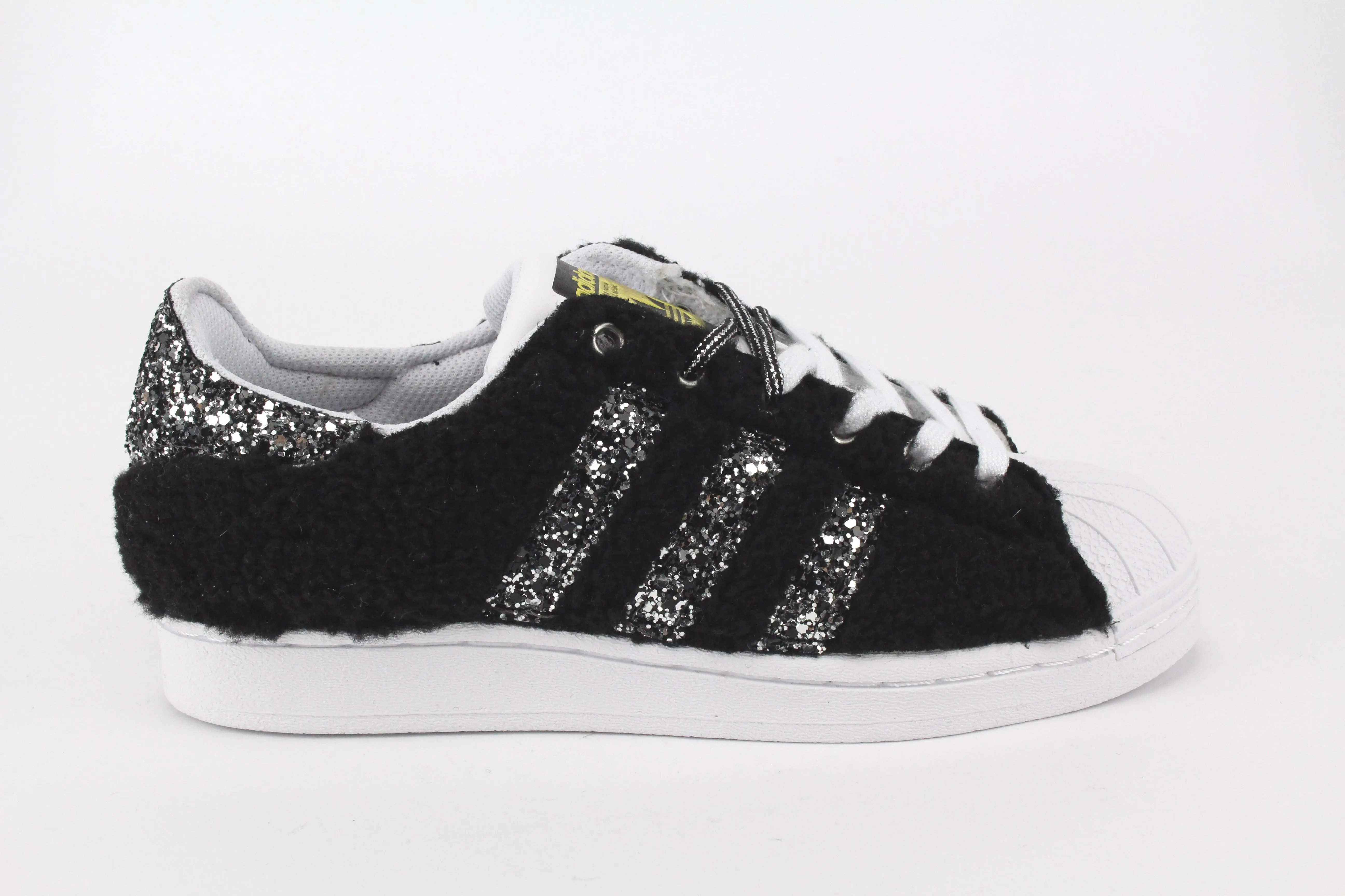 Adidas Superstar Lamb & Glitter Argento