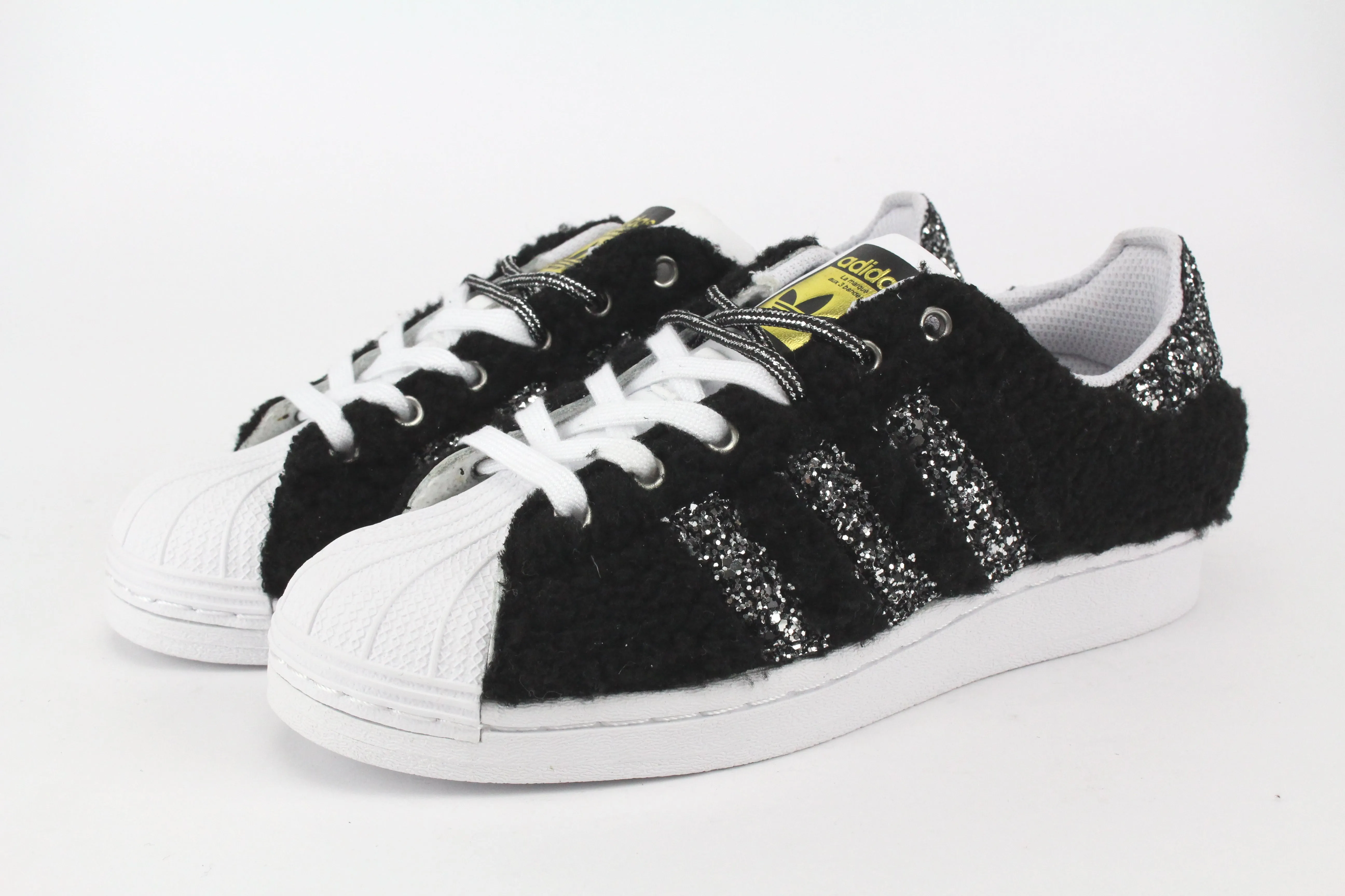 Adidas Superstar Lamb & Glitter Argento