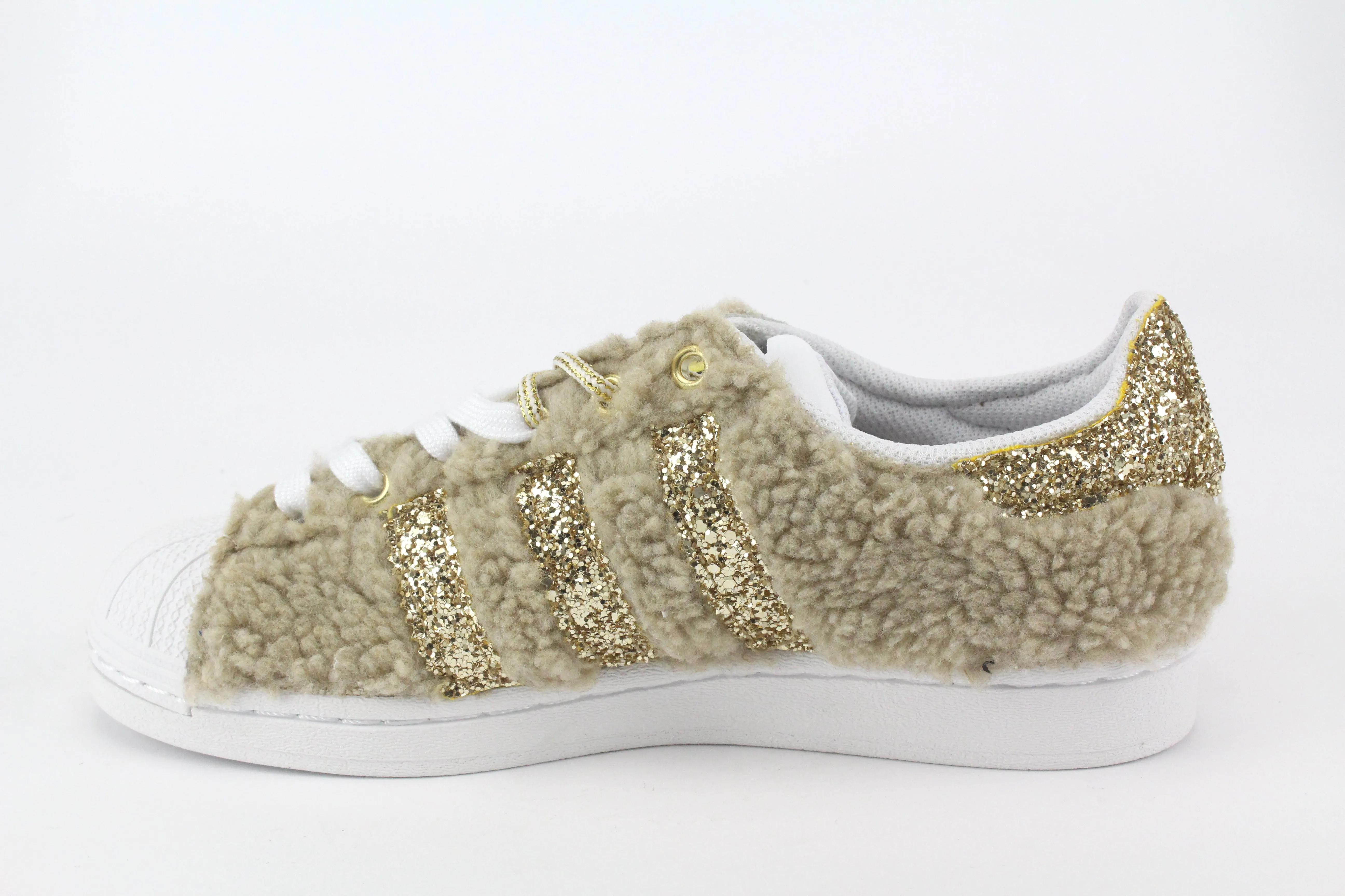 Adidas Superstar Lamb & Glitter Oro