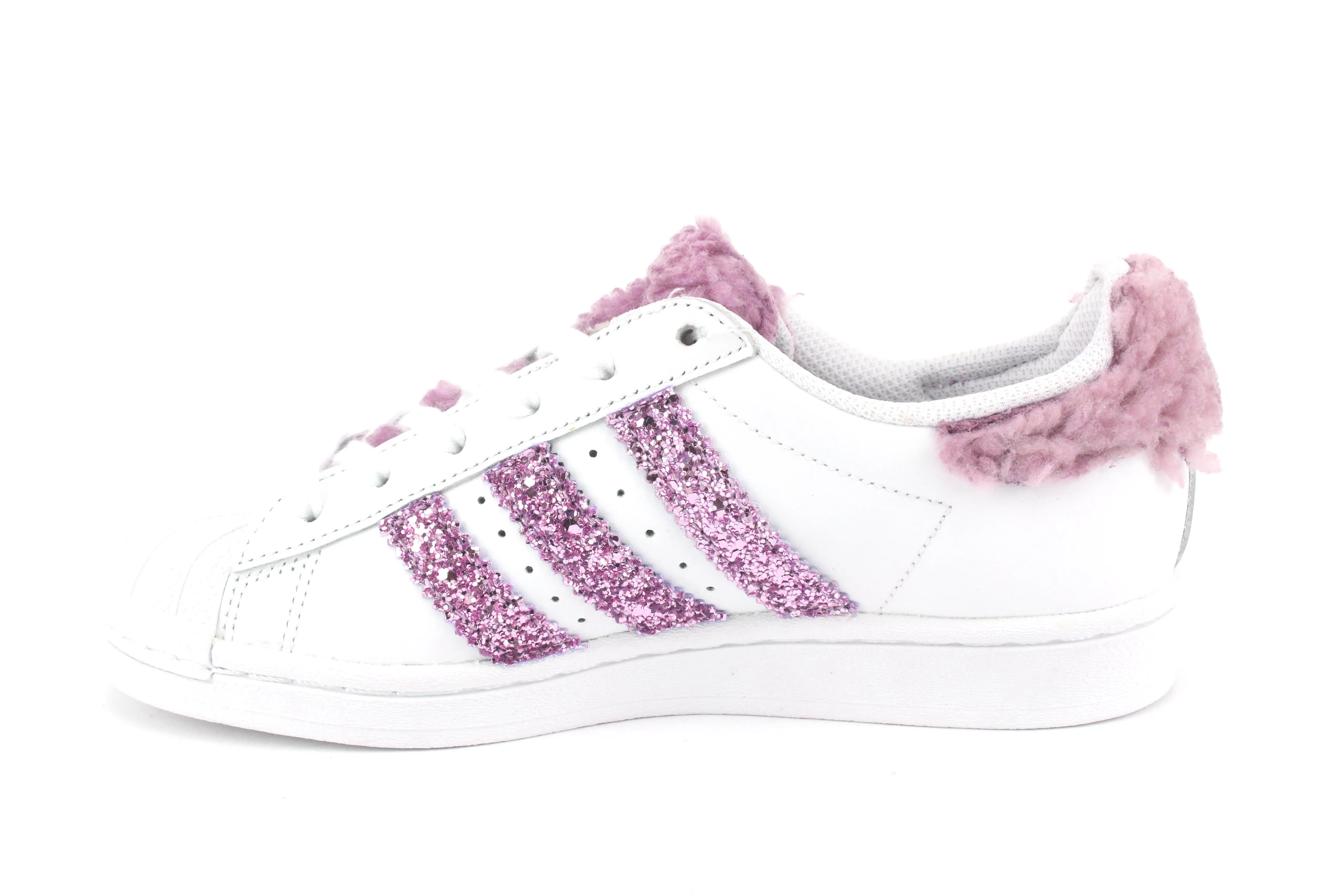 Adidas Superstar Lamb Rosa & Glitter Rosa