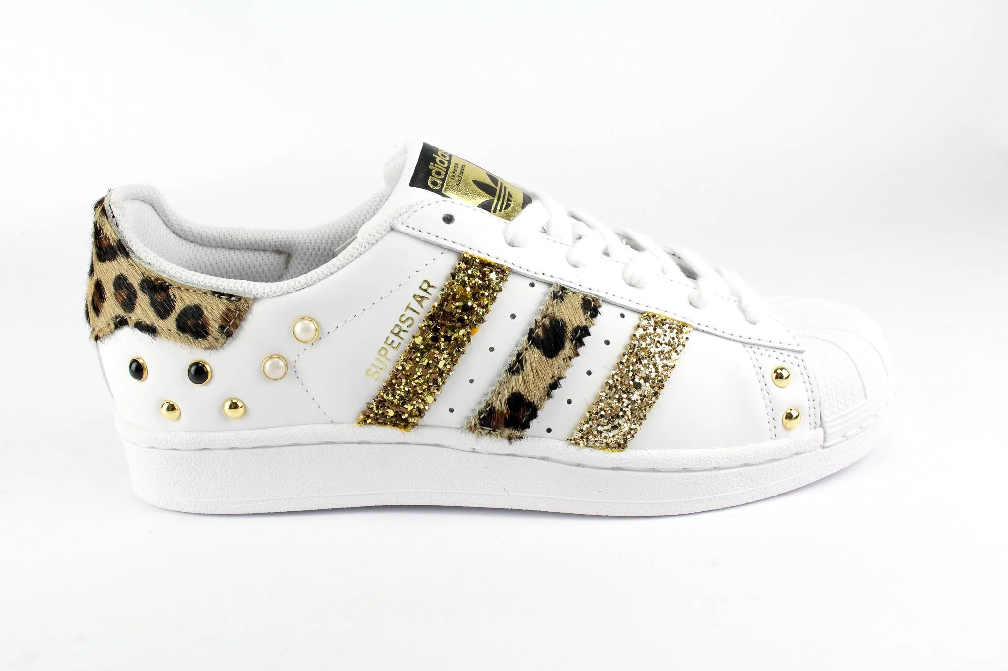 Adidas Superstar Maculate Glitter & Borchie