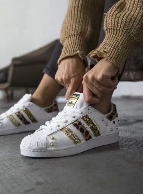 Adidas Superstar Maculate Glitter & Borchie