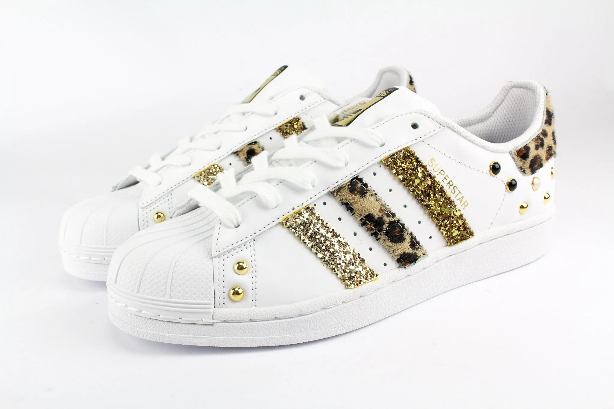 Adidas Superstar Maculate Glitter & Borchie