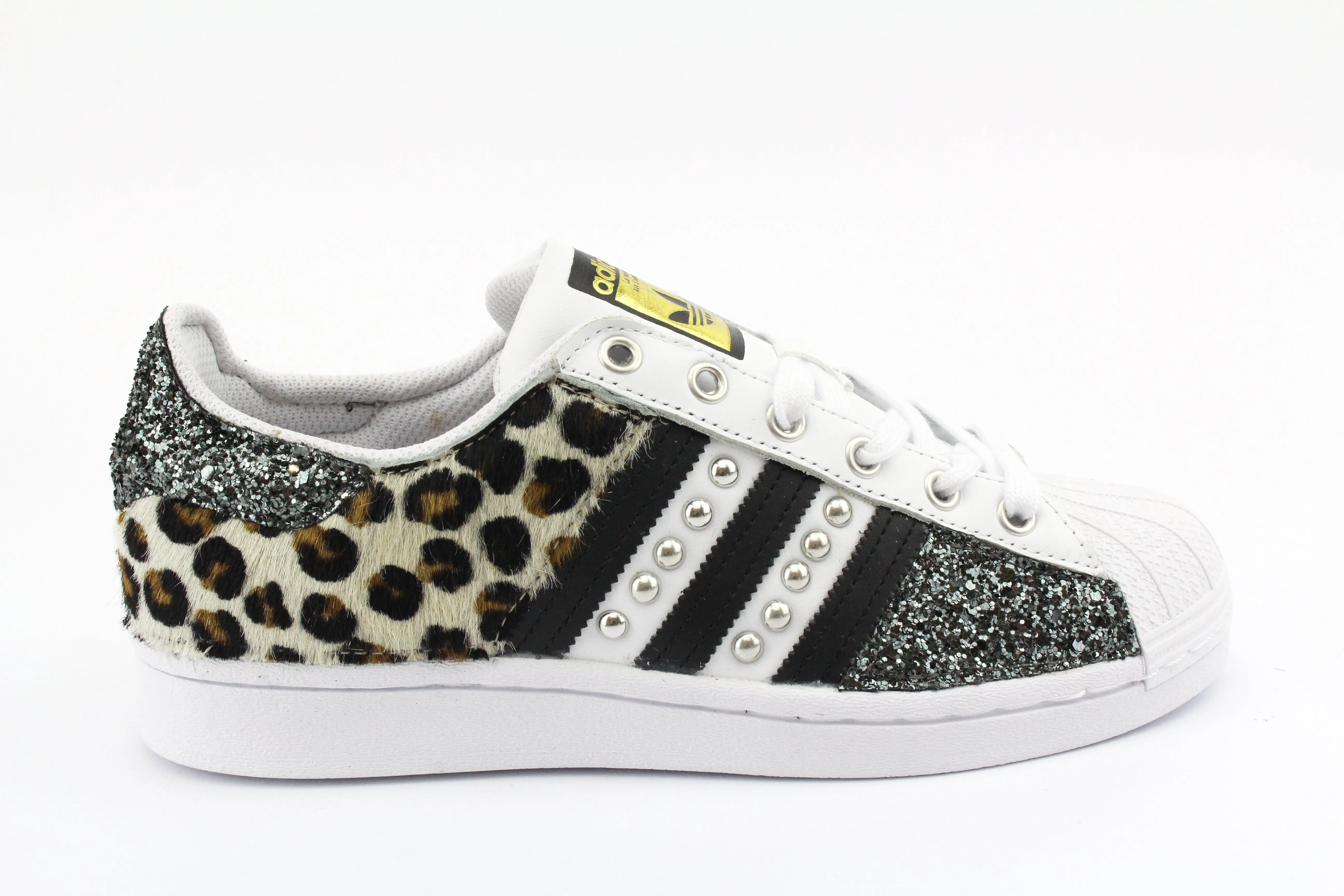 Adidas Superstar Maculate Glitter BlackSilver & Borchie