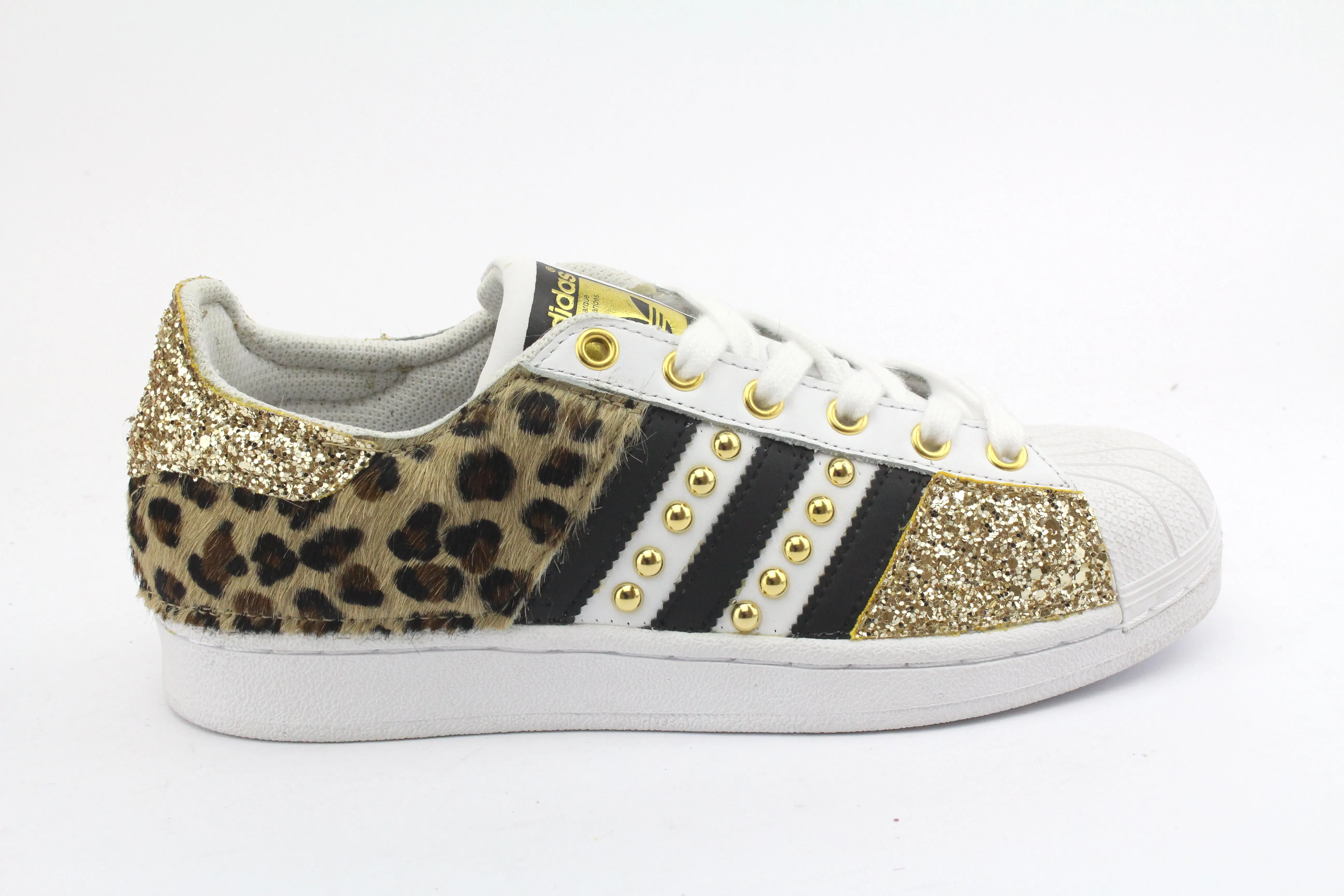 Adidas Superstar Maculate Glitter Gold & Borchie