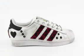 Adidas Superstar Maculate Red Borchie & Cuore