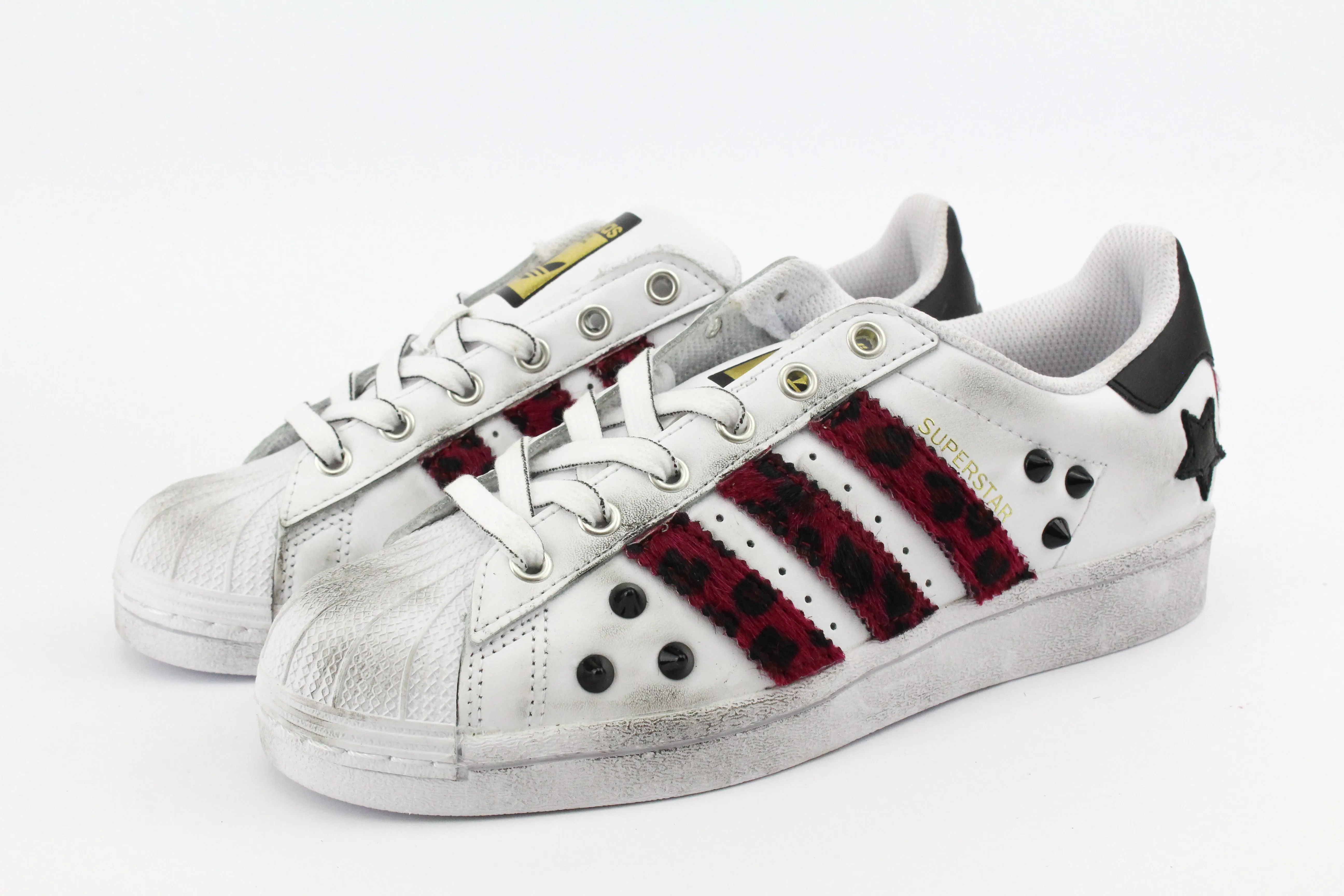 Adidas Superstar Maculate Red Borchie & Cuore