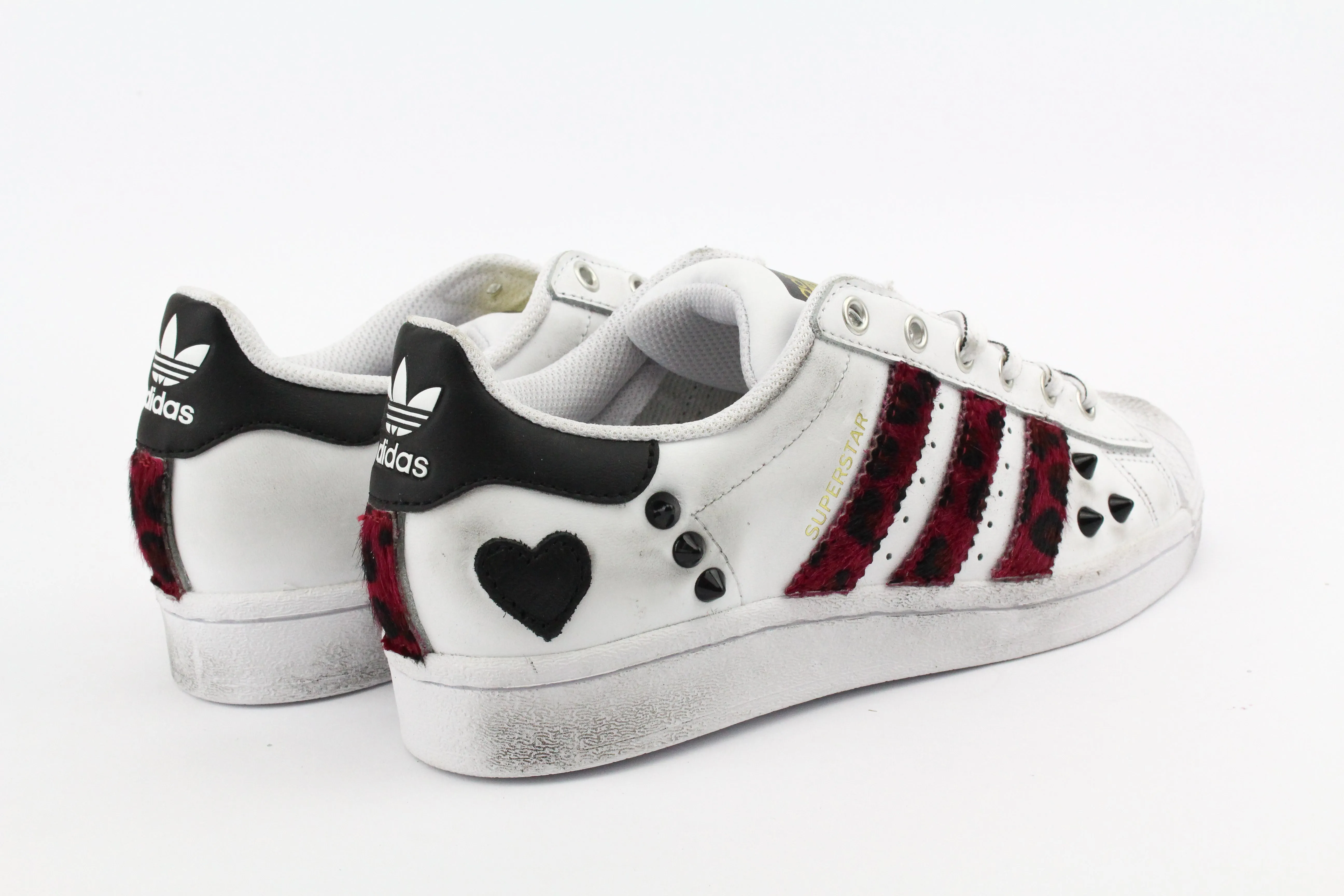 Adidas Superstar Maculate Red Borchie & Cuore