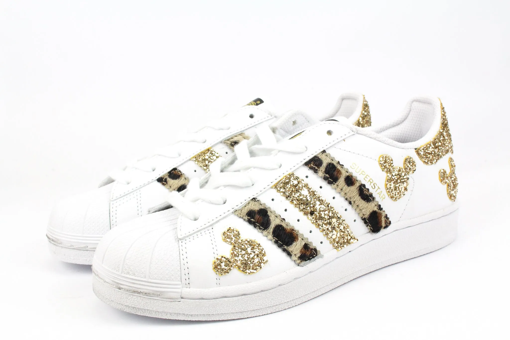 Adidas Superstar Maculate Topolini Gold Glitter