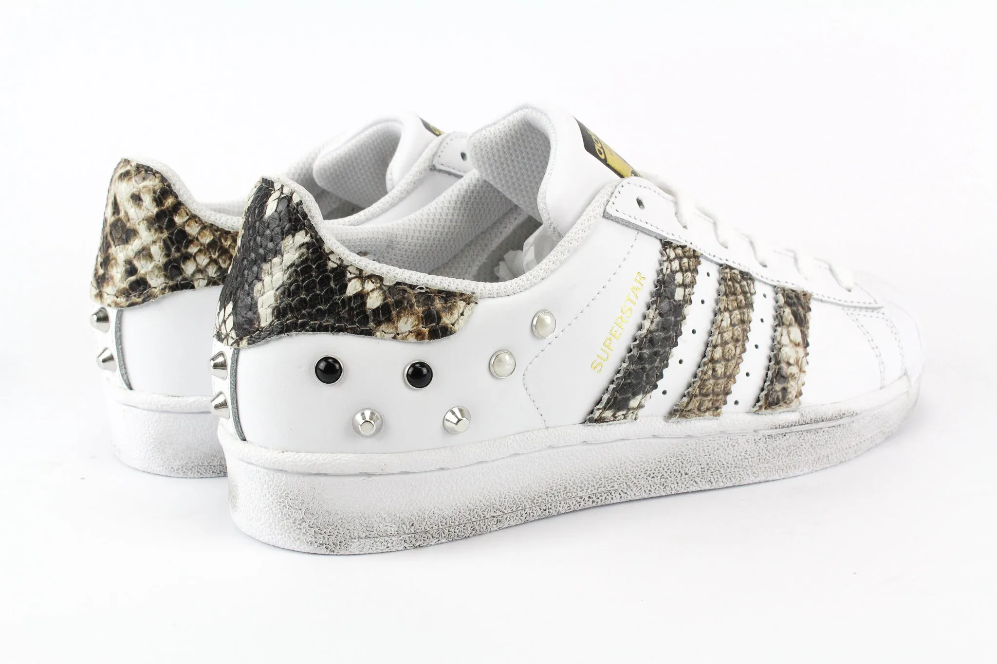 Adidas Superstar Pitone & Borchie