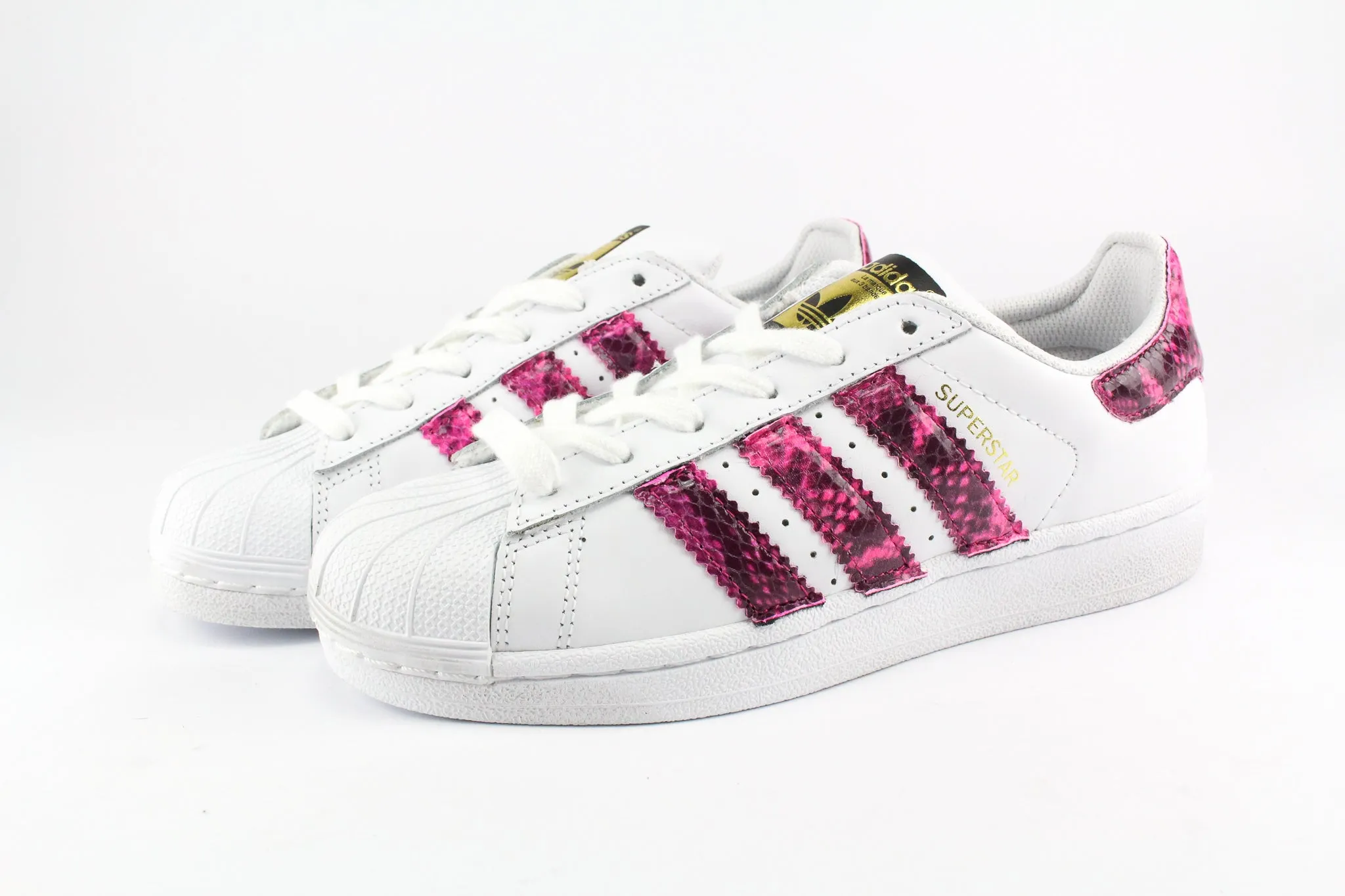 Adidas Superstar Pitone Pink Fluo