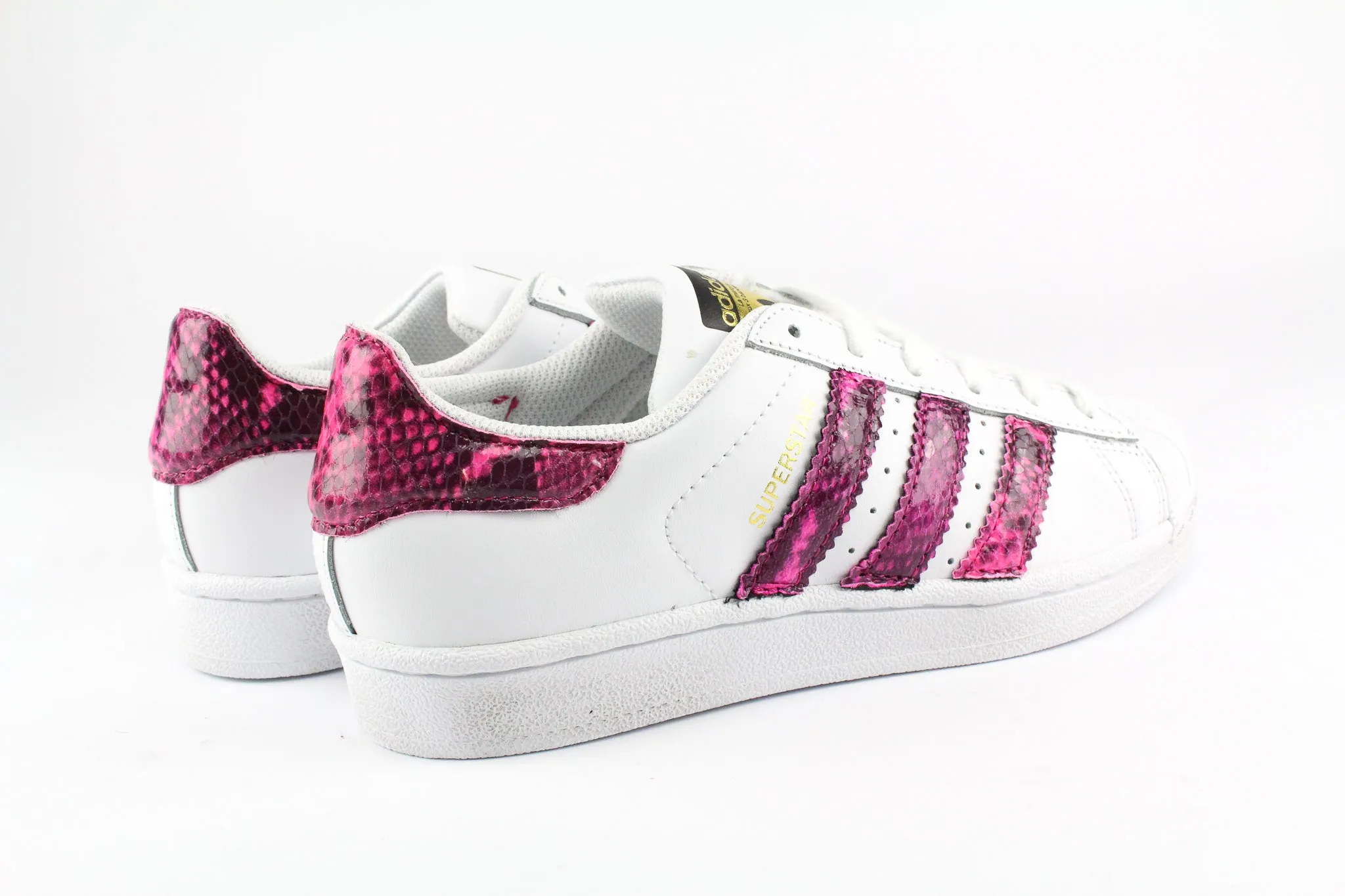 Adidas Superstar Pitone Pink Fluo