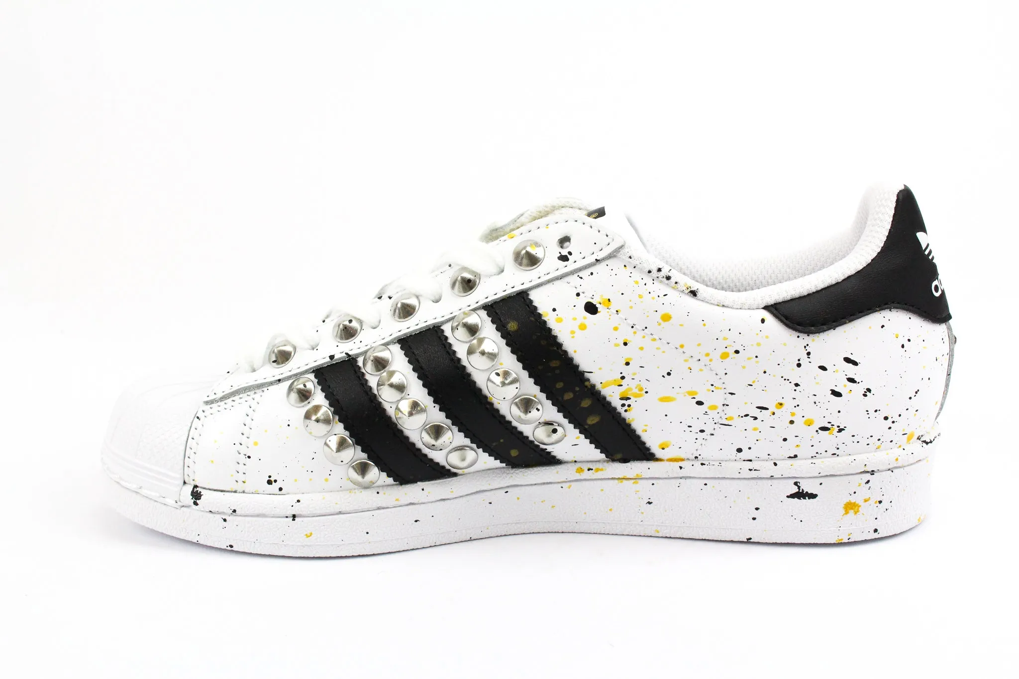 Adidas Superstar Silver Borchie & Vernice Gold