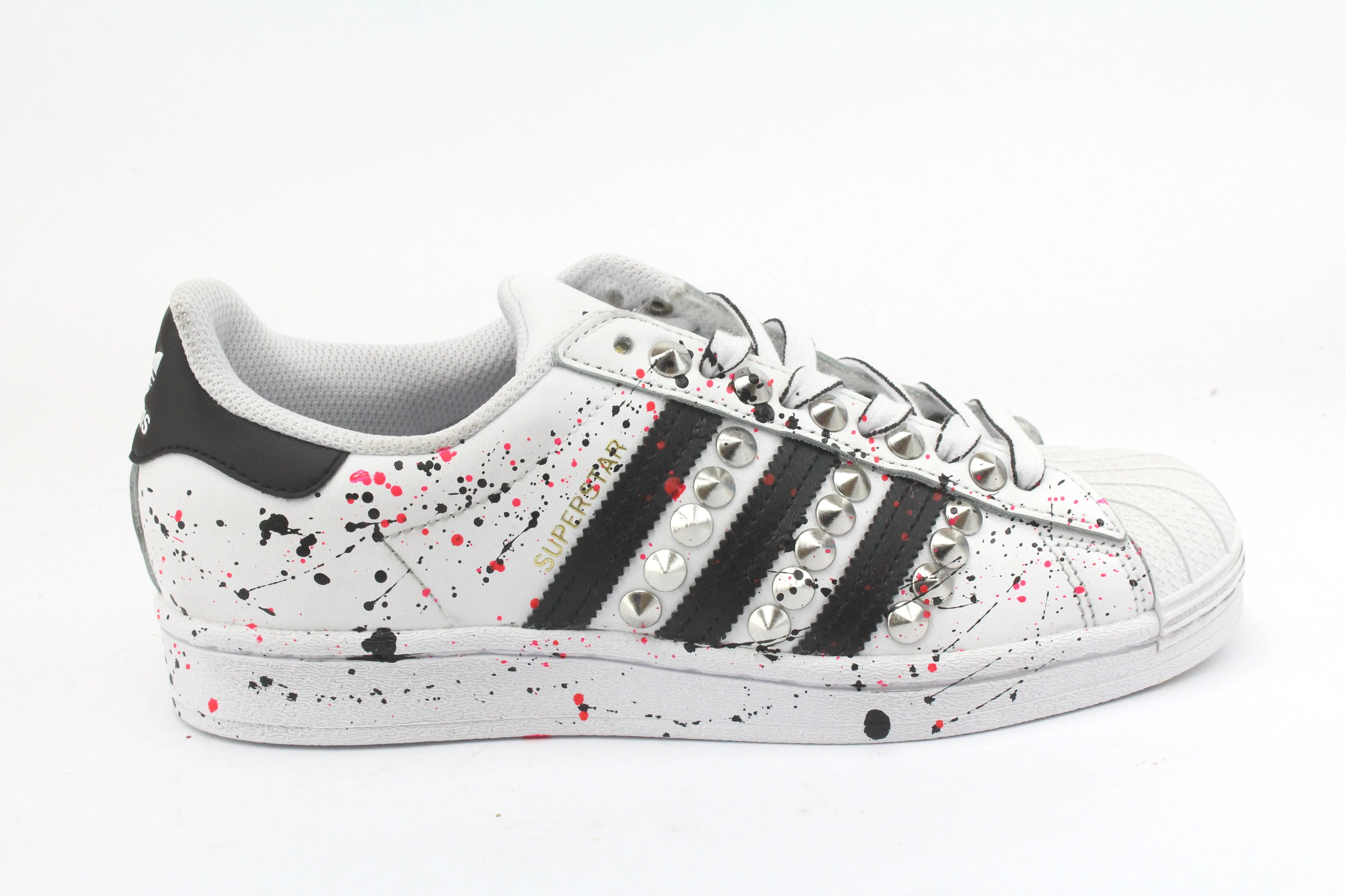 Adidas Superstar Silver Borchie & Vernice Pink