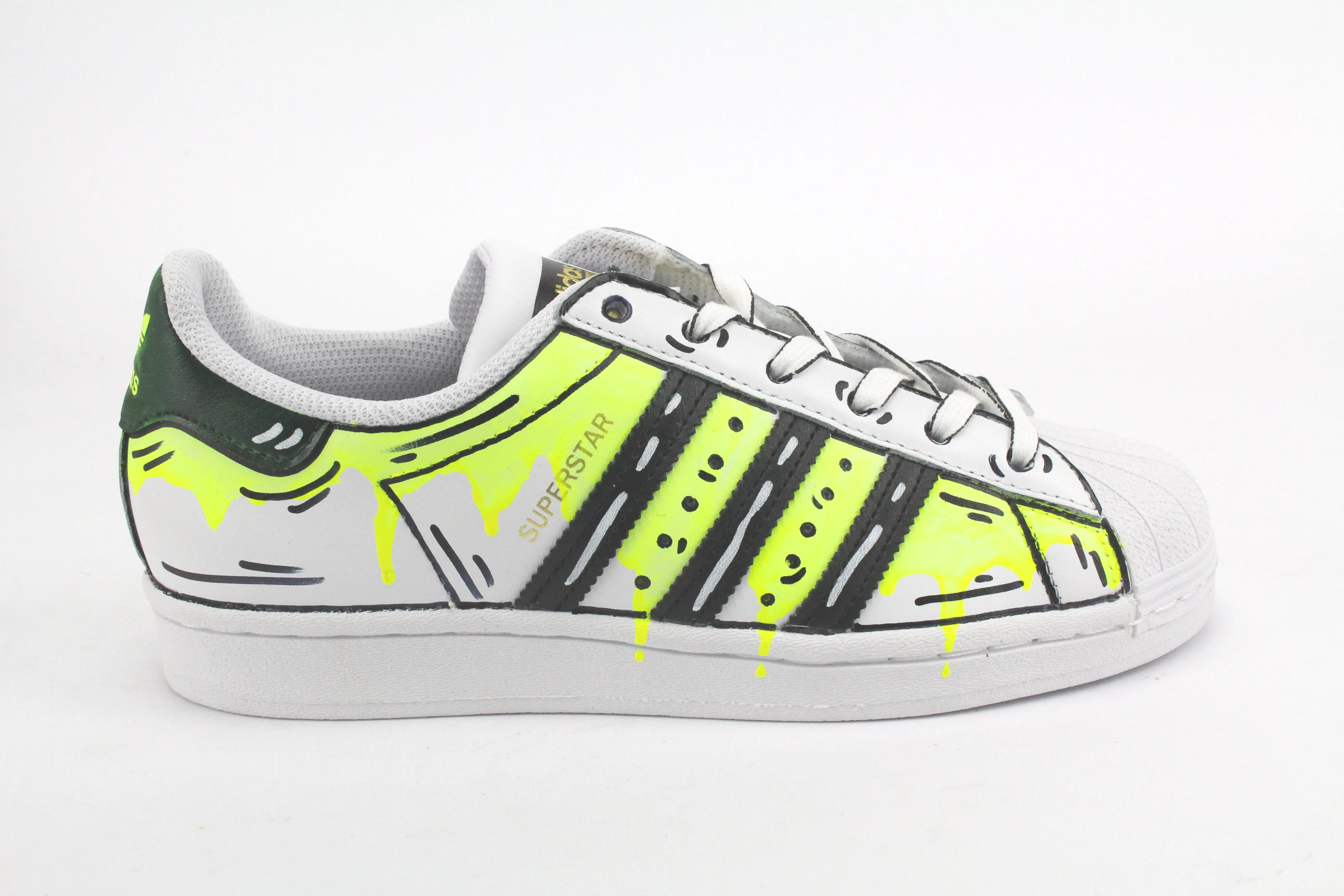 Adidas Superstar Slime Yellow