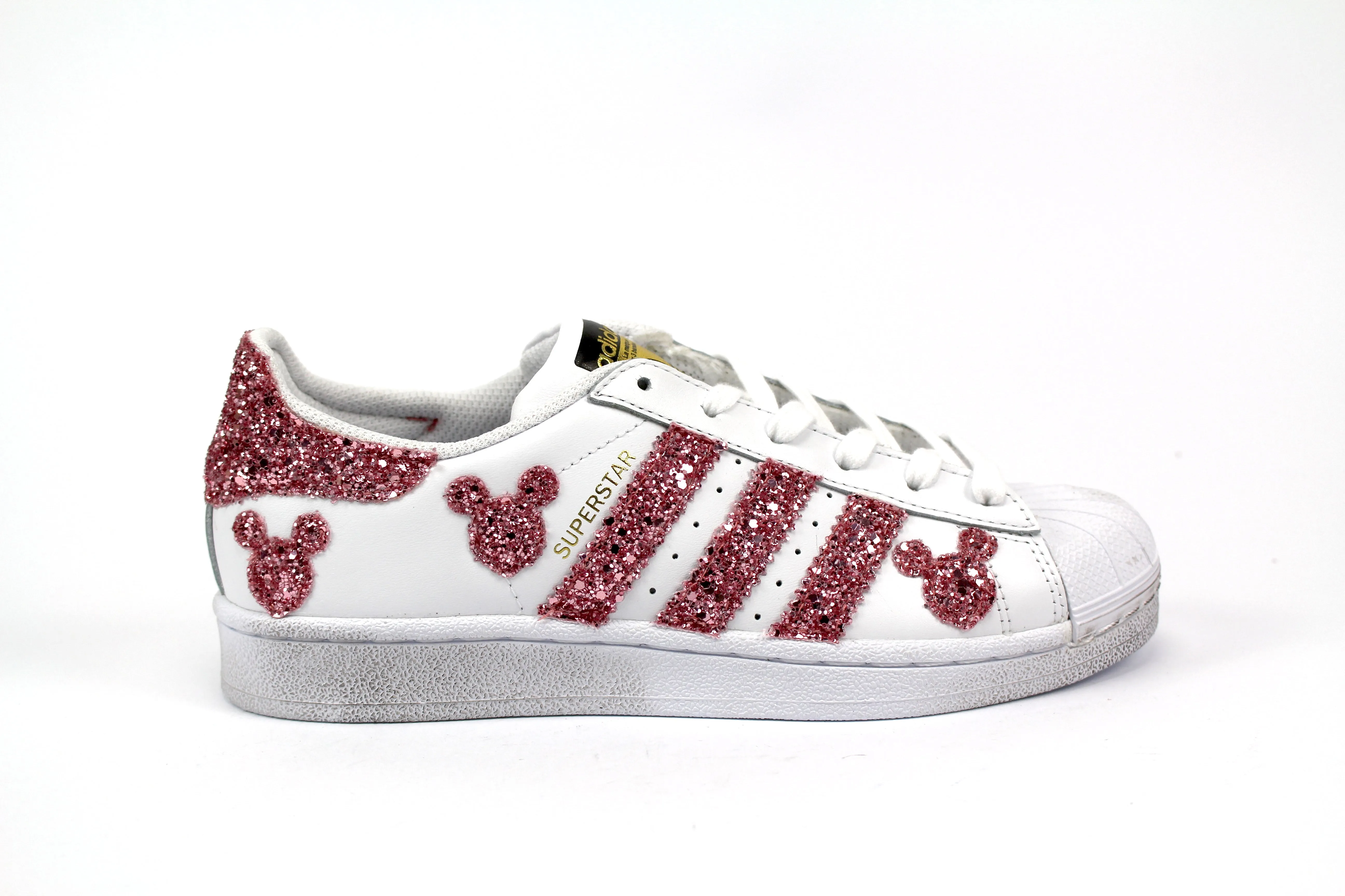 Adidas Superstar Topolini Pink Glitter