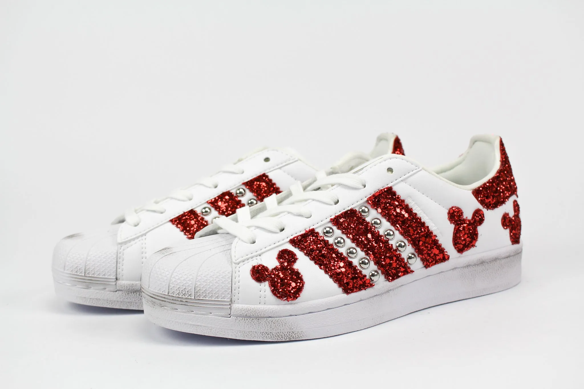 Adidas Superstar Topolini Rossi & Borchie