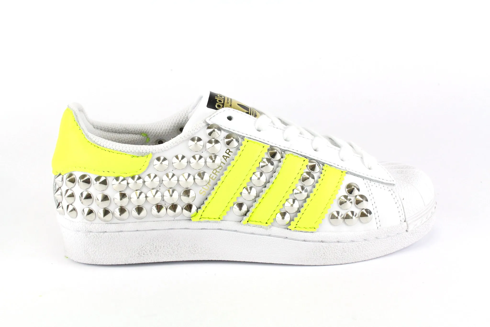 Adidas Superstar Total Borchie & Giallo Fluo