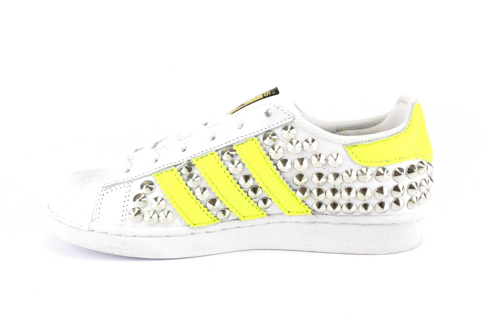 Adidas Superstar Total Borchie & Giallo Fluo