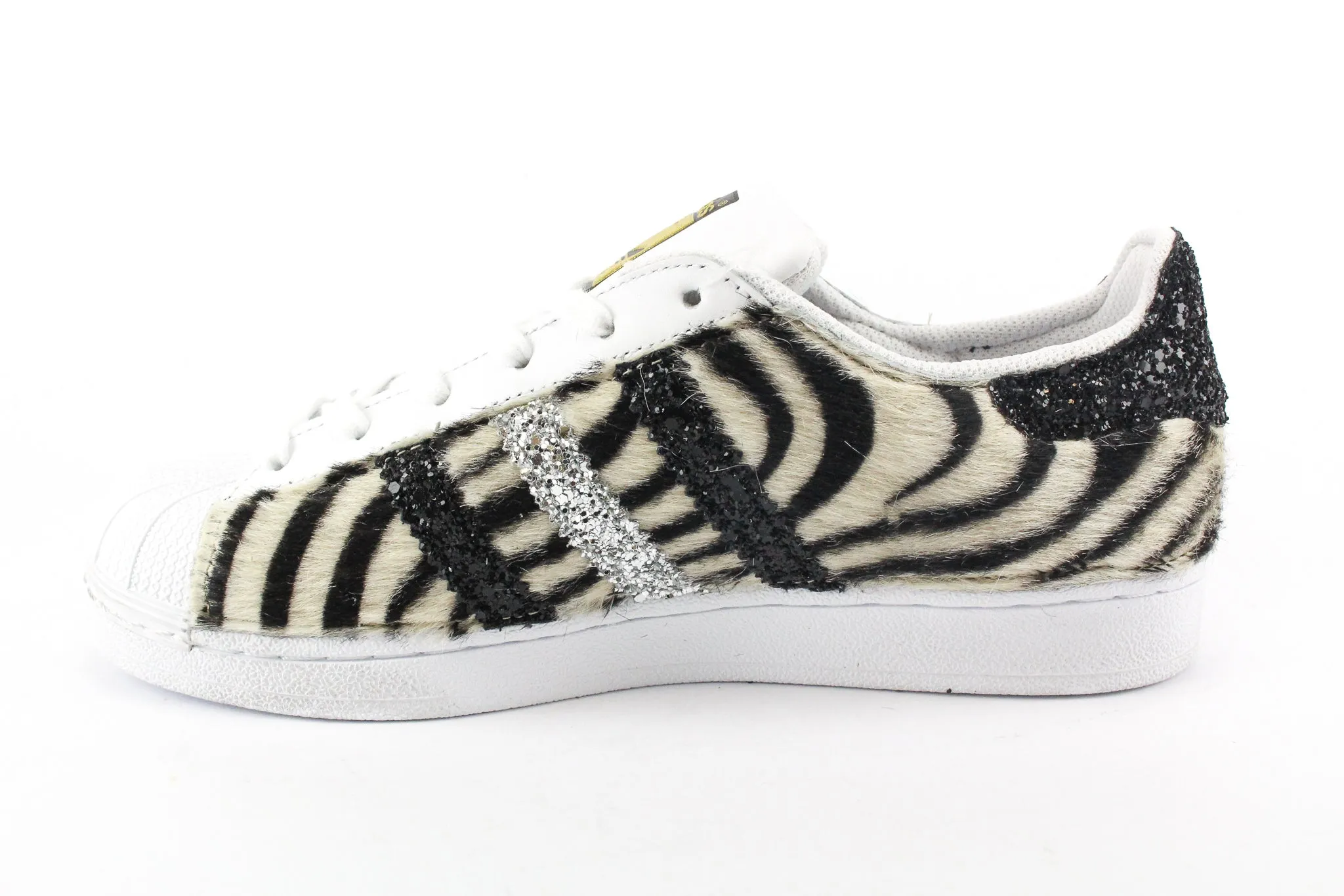 Adidas Superstar Total Zebrate & Glitter