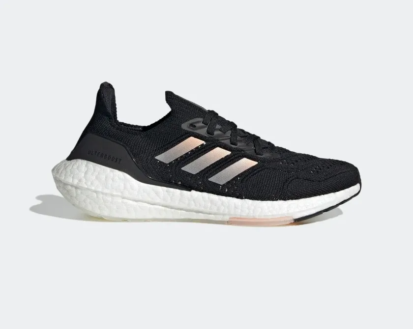 Adidas Ultra Boost 22 Heat.Rdy Core Black Clear Orange Crystal White H01174