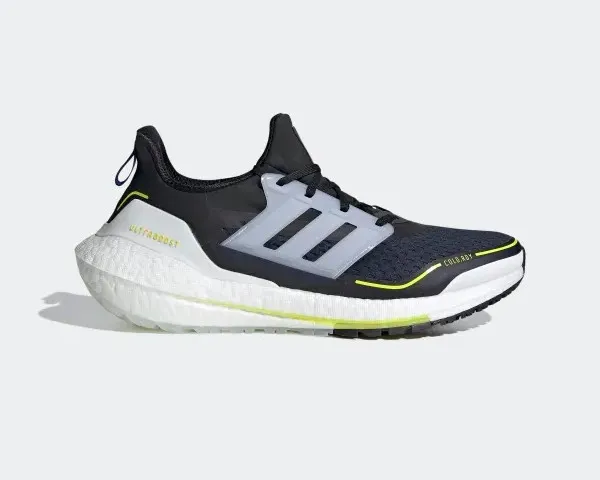 Adidas Ultraboost 21 Legend Ink Crystal White Acid Yellow S23893