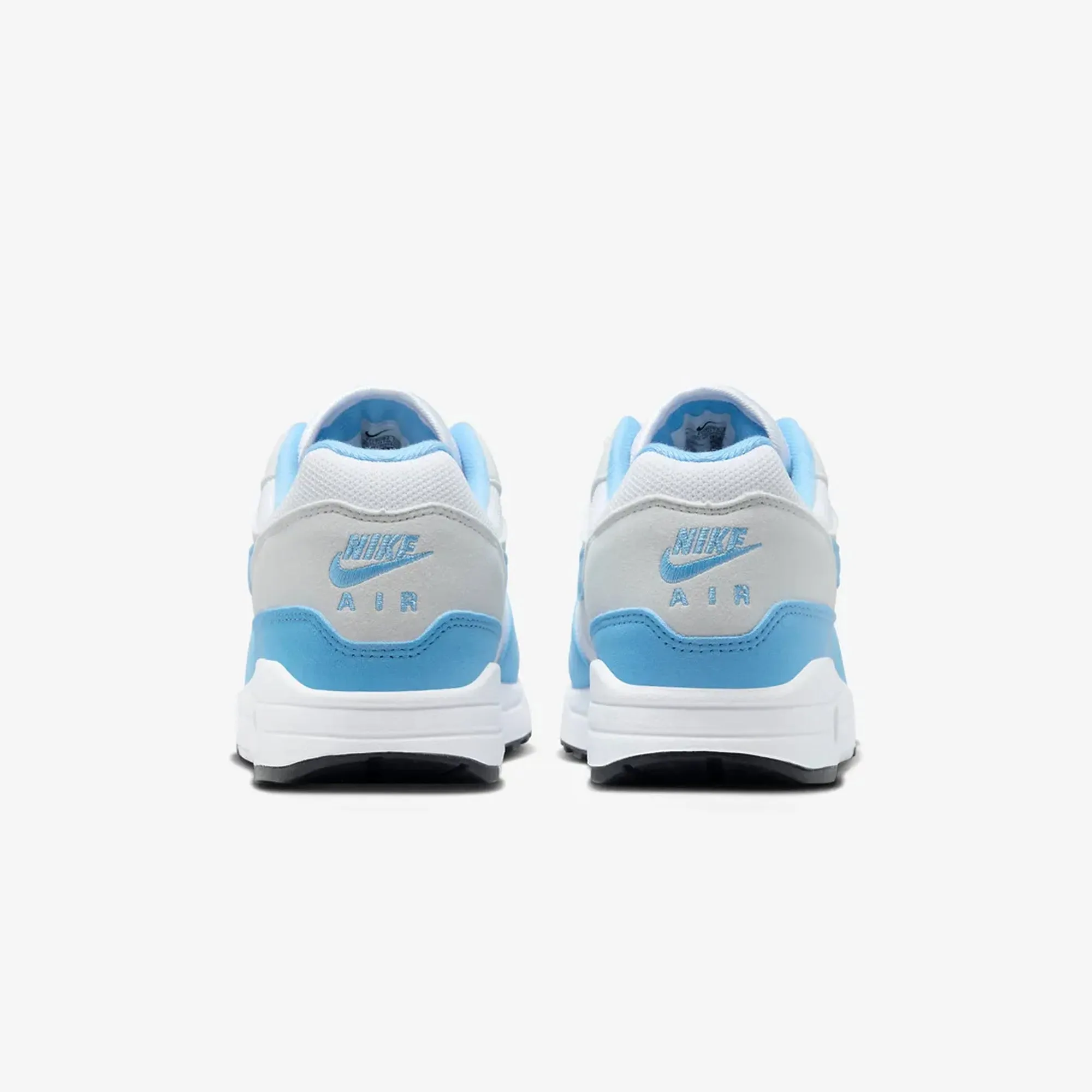 AIR MAX 1 'WHITE/UNIVERSITY BLUE-PHOTON DUST-BLACK'