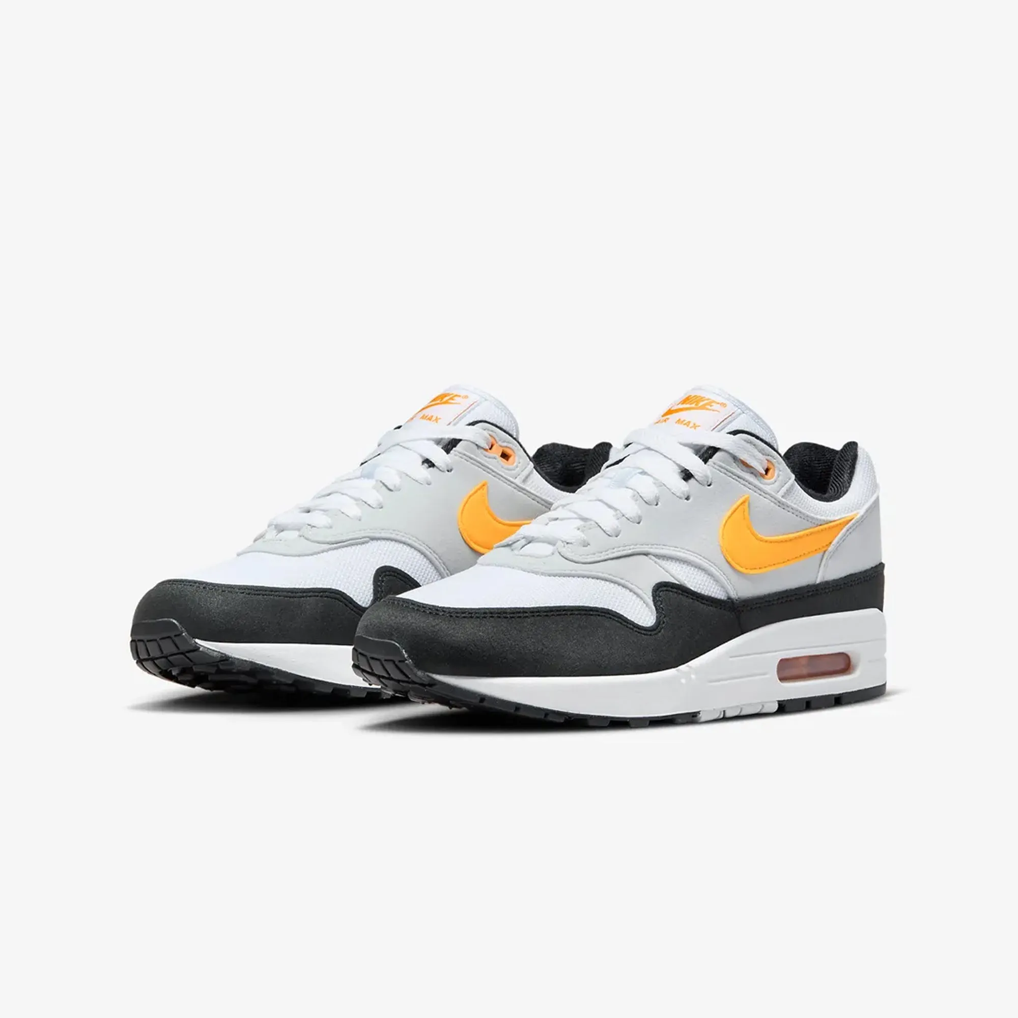 AIR MAX 1 'WHITE/UNIVERSITY GOLD-BLACK'