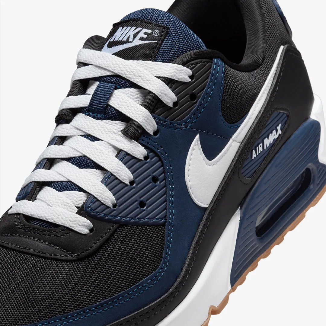 AIR MAX 90 'MIDNIGHT NAVY/WHITE-BLACK-GUM MED BROWN'