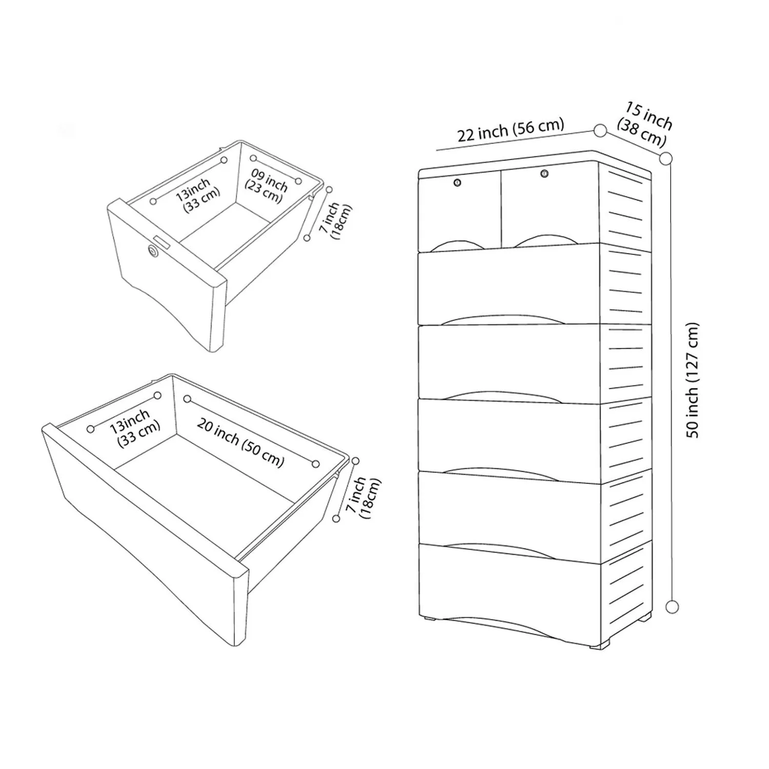 Baby Clothes Storage Drawer Jumbo 123 Go Car