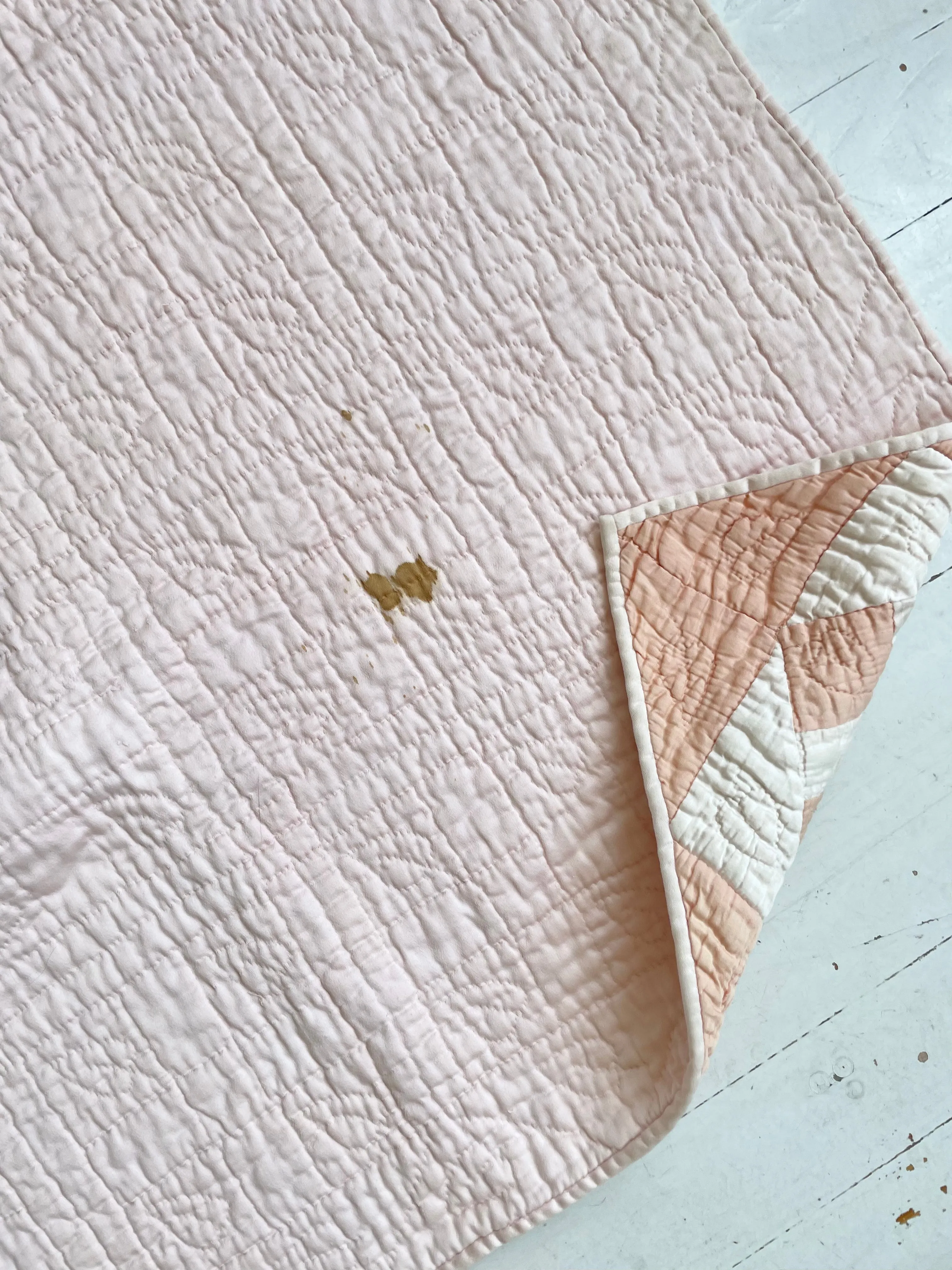 Blush Nine Patch Quilt