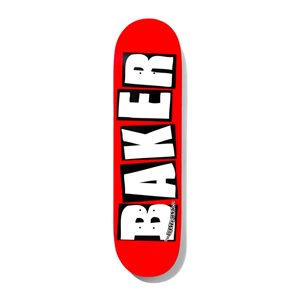 BRAND LOGO WHITE DECK 8.5